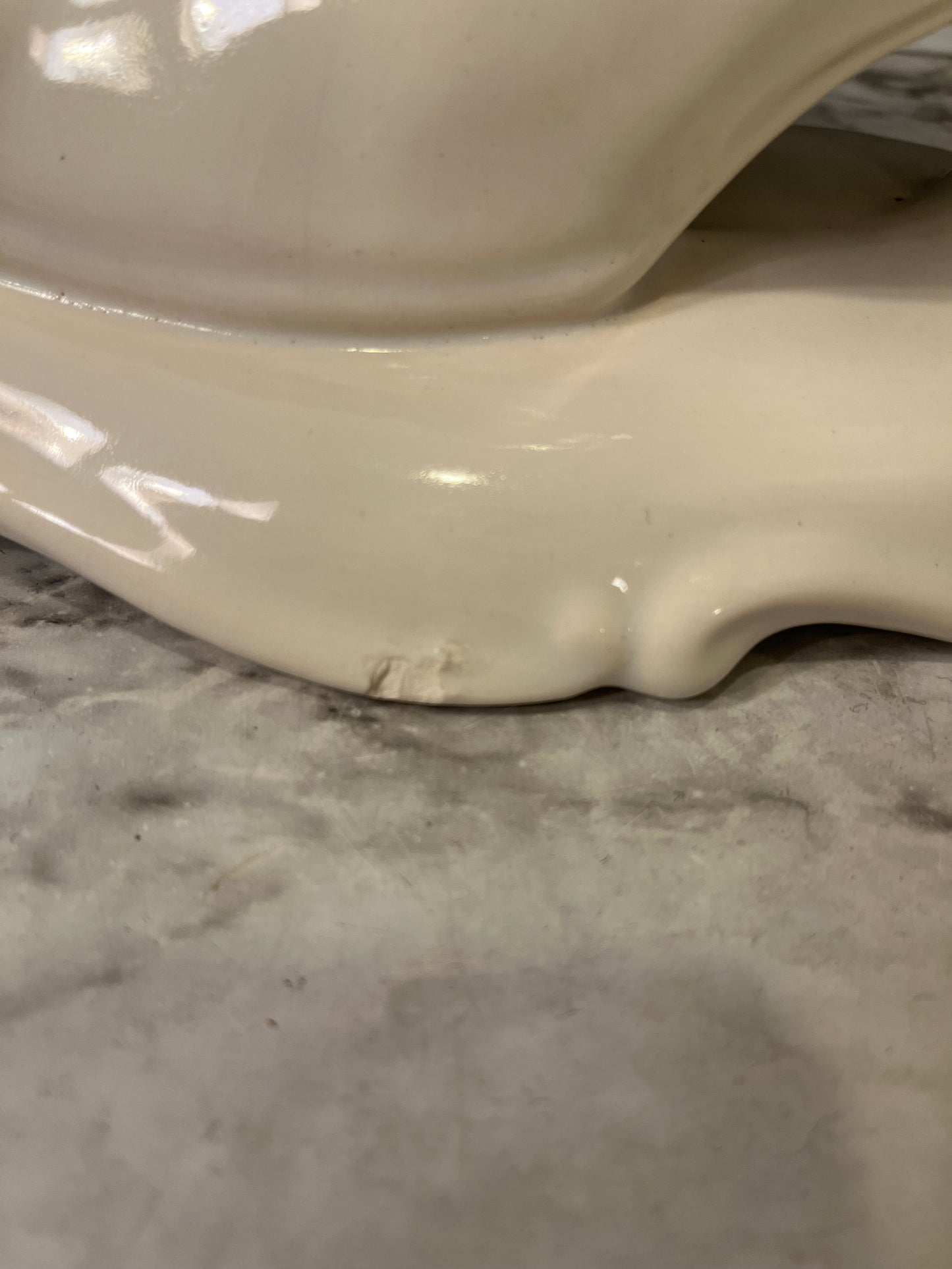 Vintage Ceramic Boot Vase AS IS