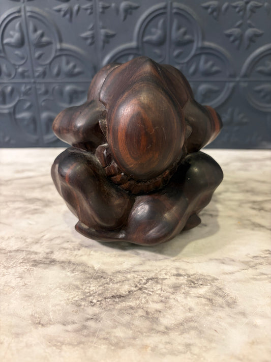Weeping Shy Buddha Wood