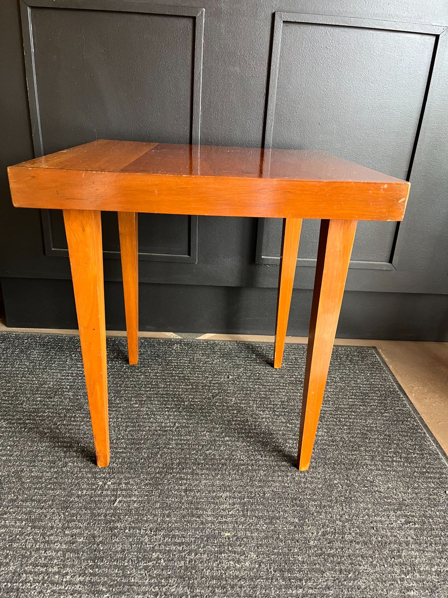 Square Wood Side Table