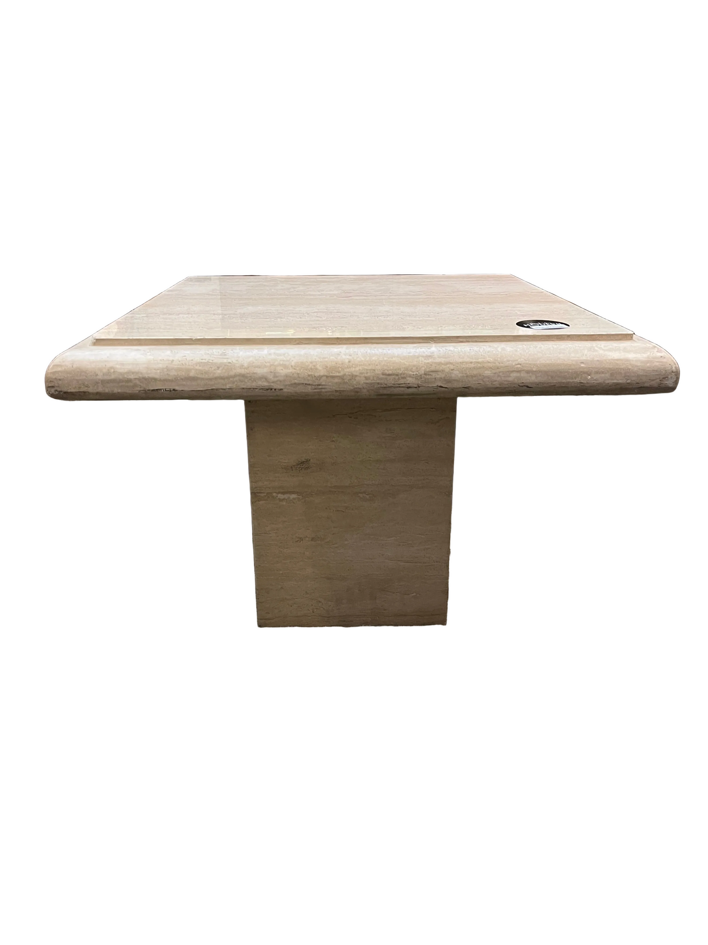 Travertine Square Coffee Table