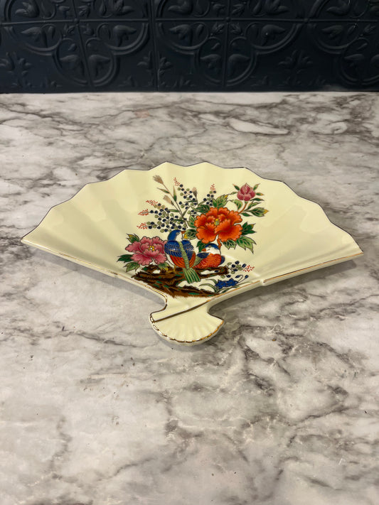 Andrea by Sadek Porcelain Fan Dish