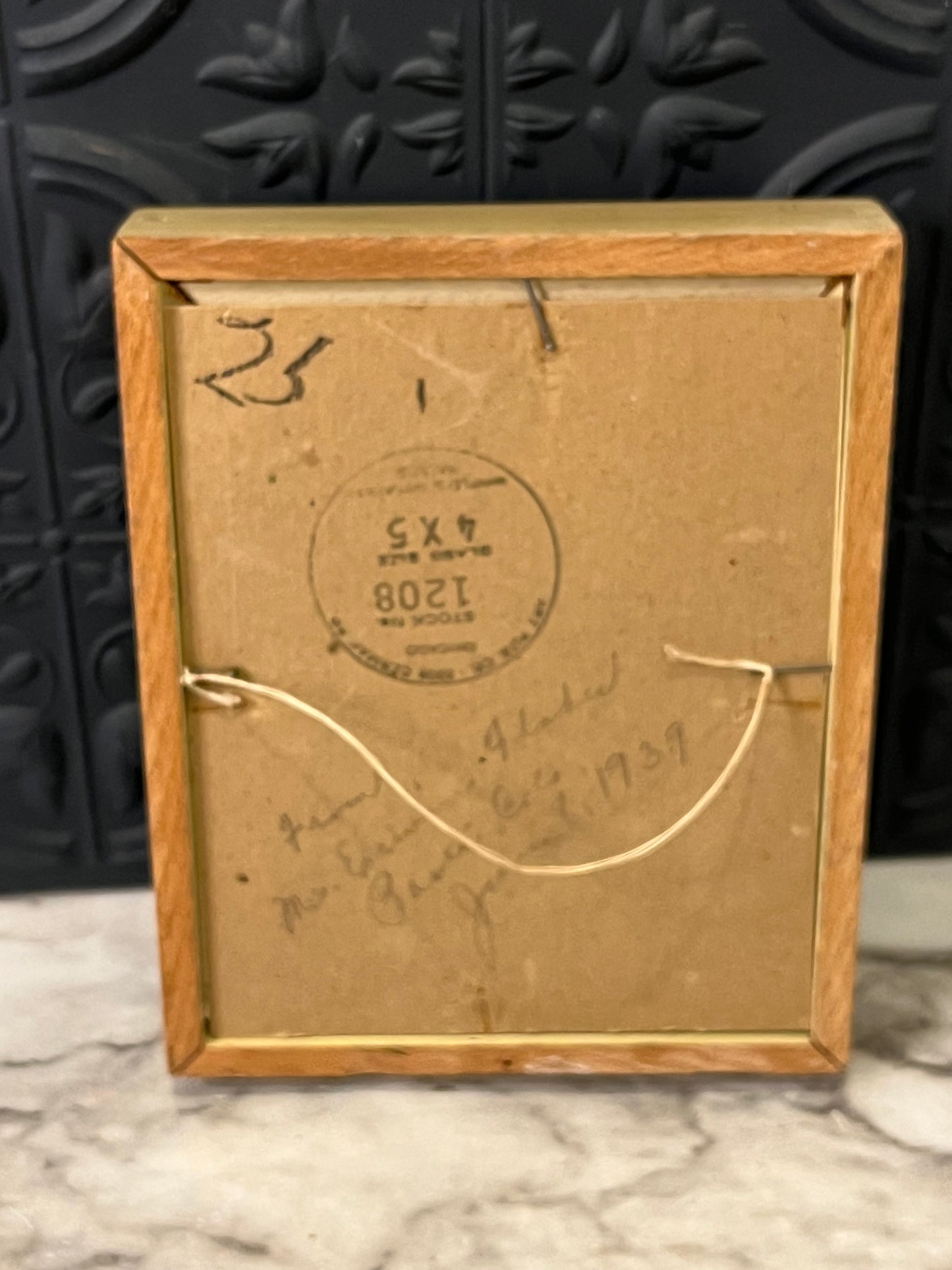 "Kim" Silhouette Framed