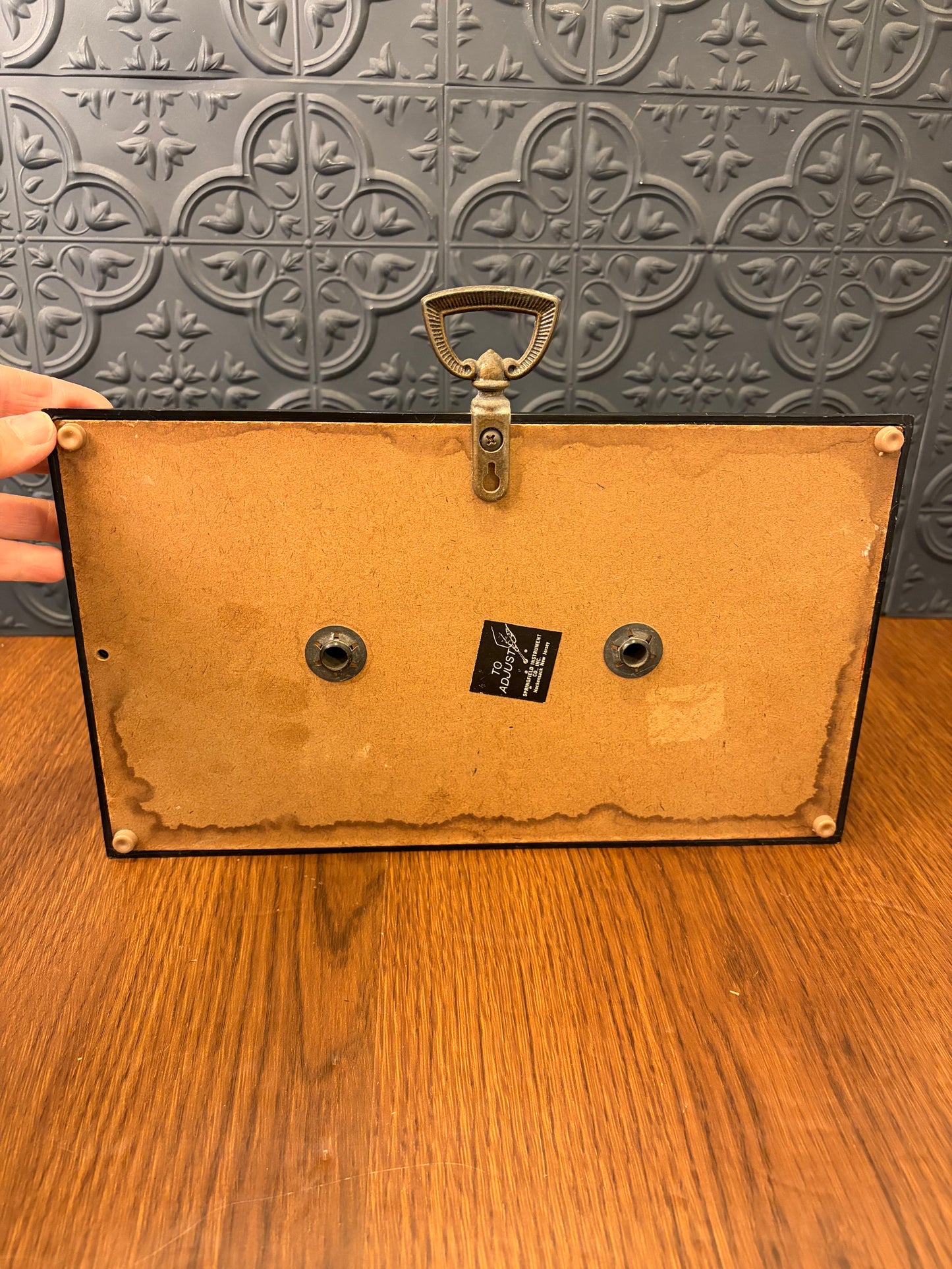 Springfield Barometer and Humidity Weather Station