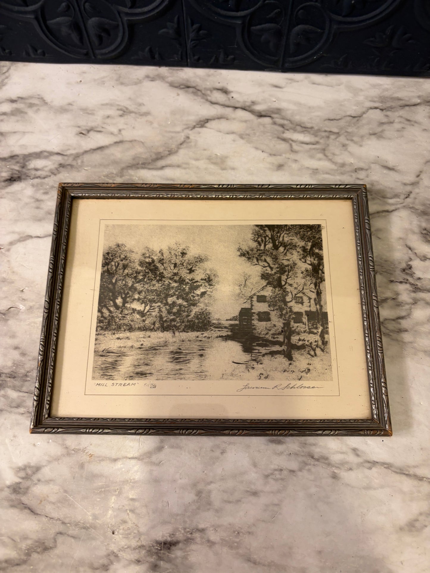 Print of Mill Stream