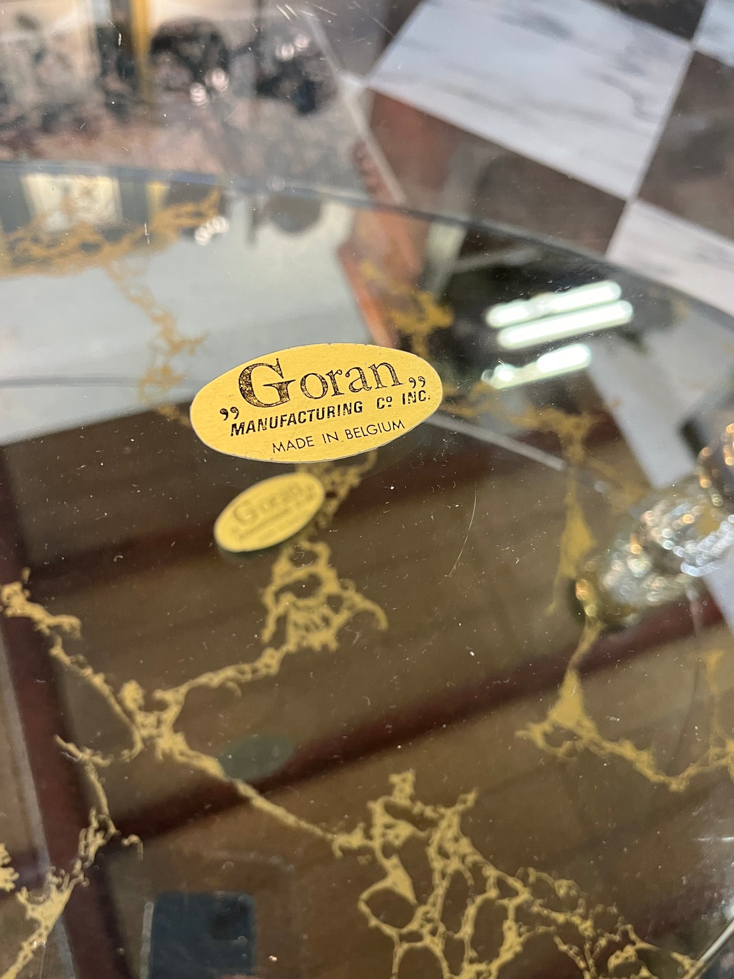 Goran of Belgium Hollywood Regency Table Set of 3