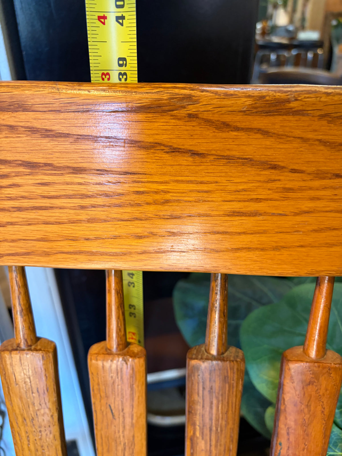 Amish Style Oak Bench