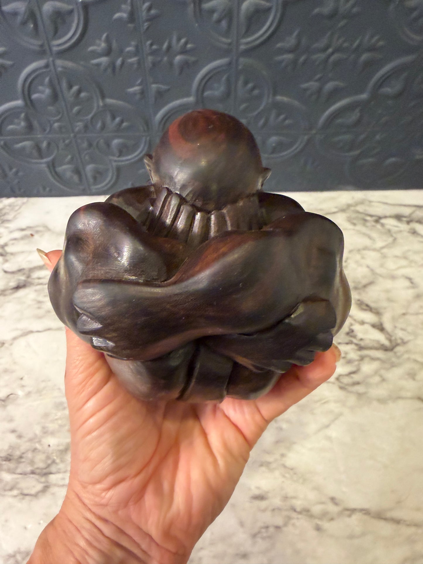 Weeping Shy Buddha Wood