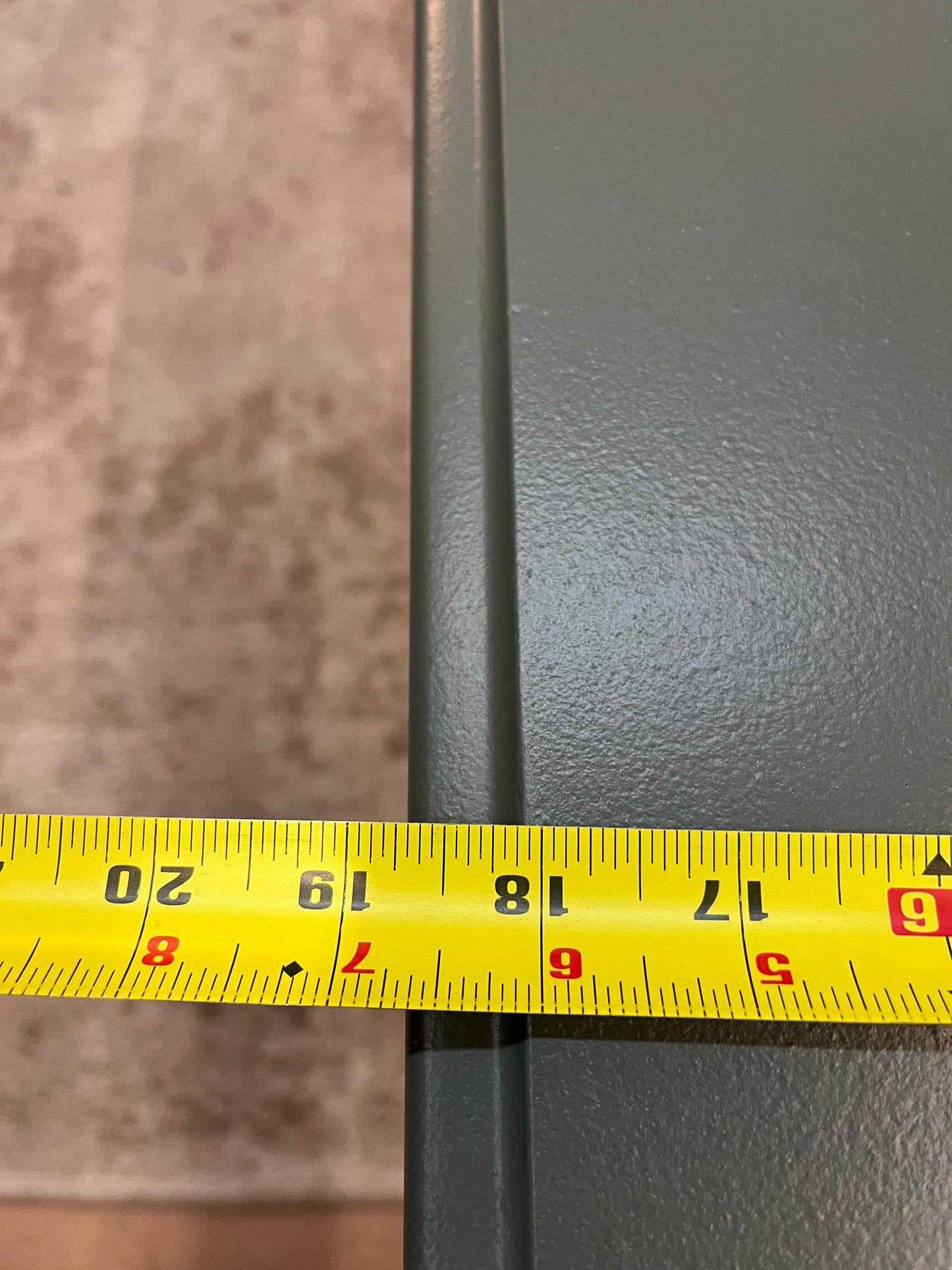 Painted Sage Green Coffee Table