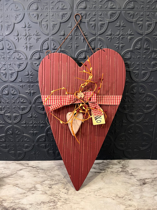 Wooden Heart Wall Decor