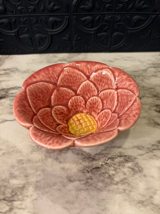 Pink Floral USA Bowl