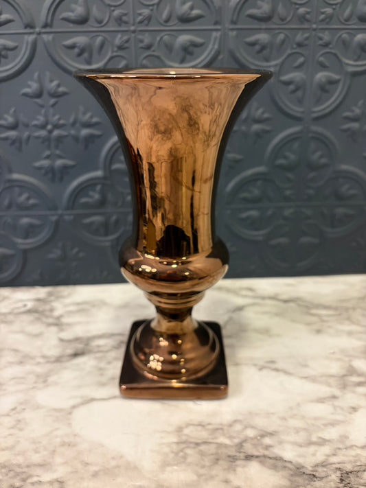 Brown Luster Vase
