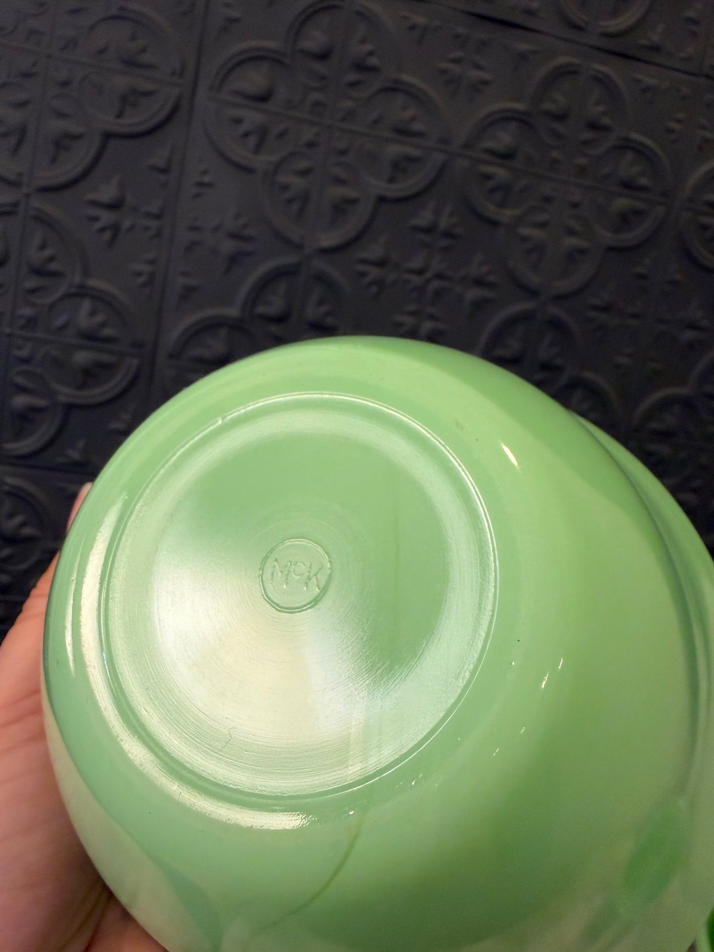 McKee Jadeite Uranium Nesting Bowls Set of 3