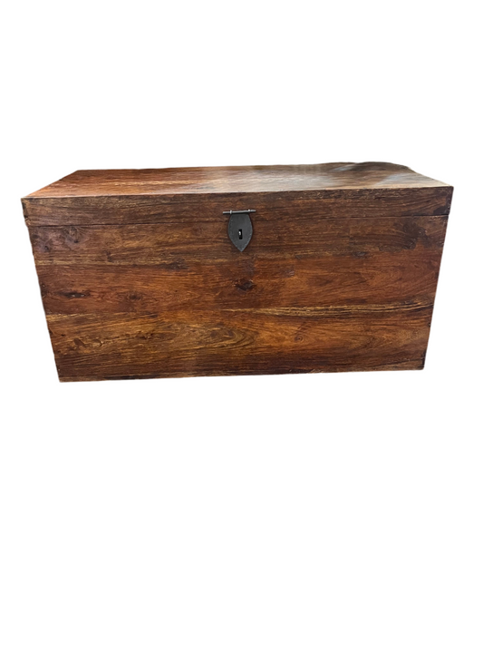 Hammered Wood Chest