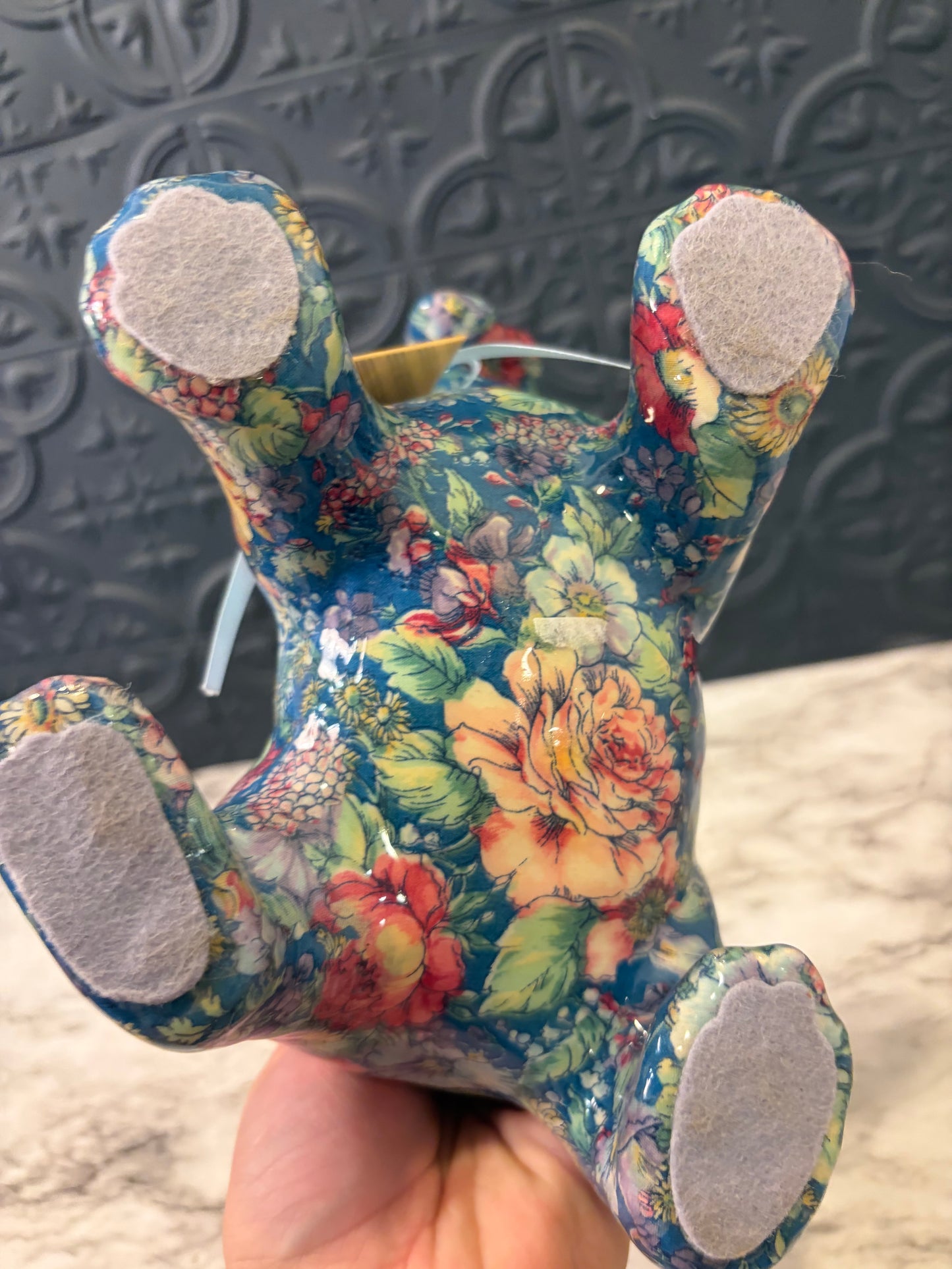 Porcelain Patchwork Dog