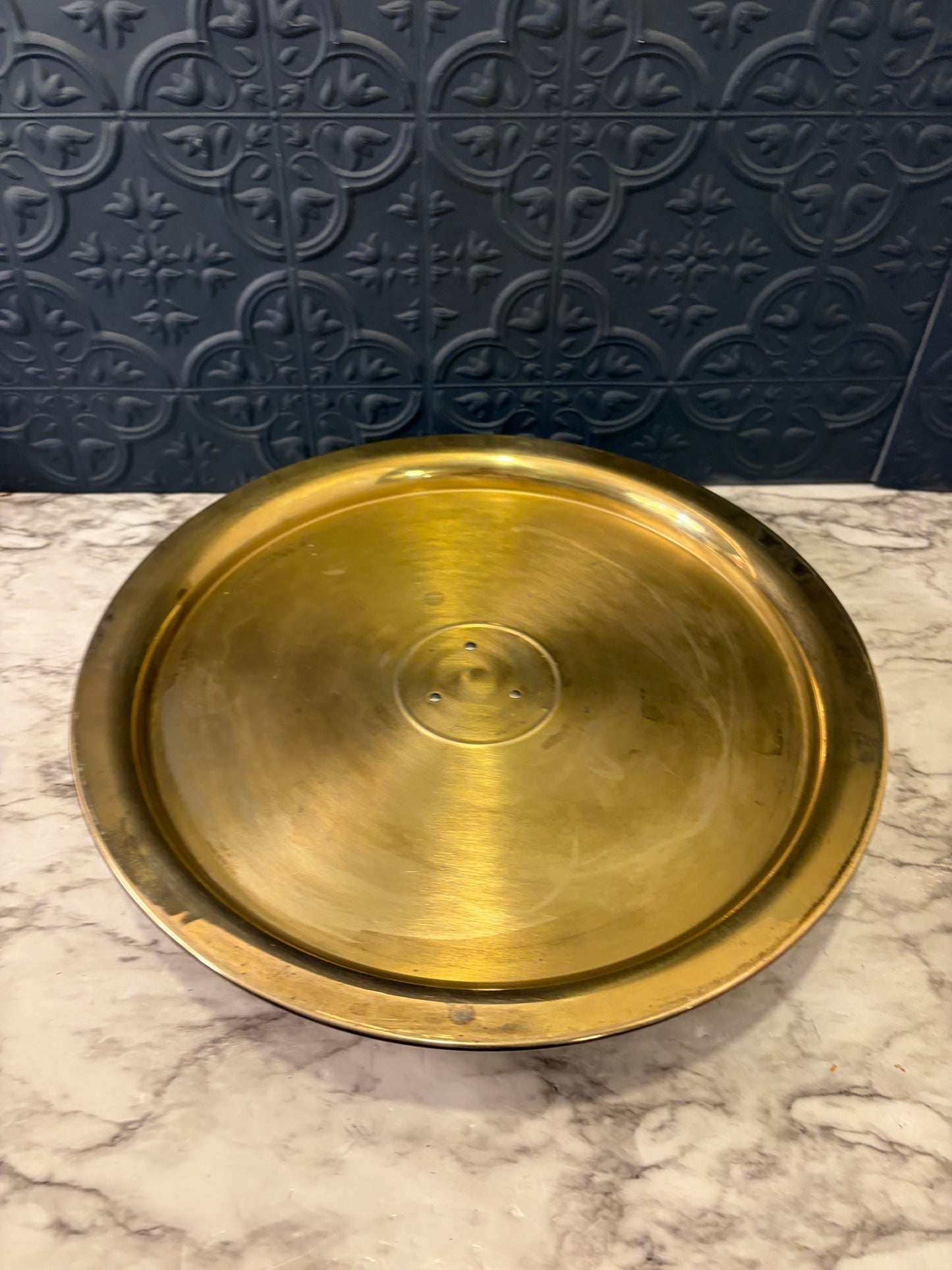 Brass Lazy Susan Tray
