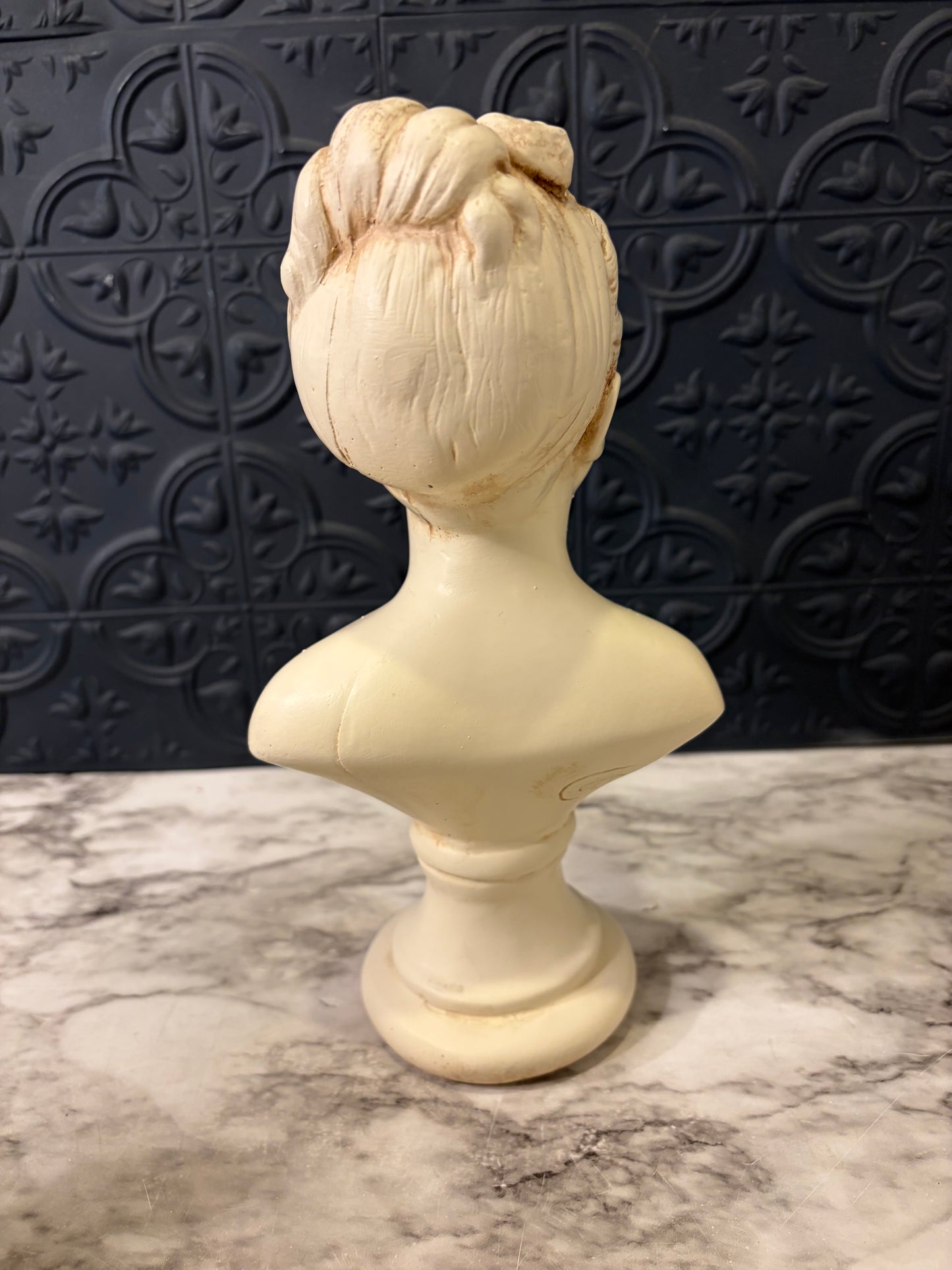 Alexander Backer Co Chalkware Girl Bust