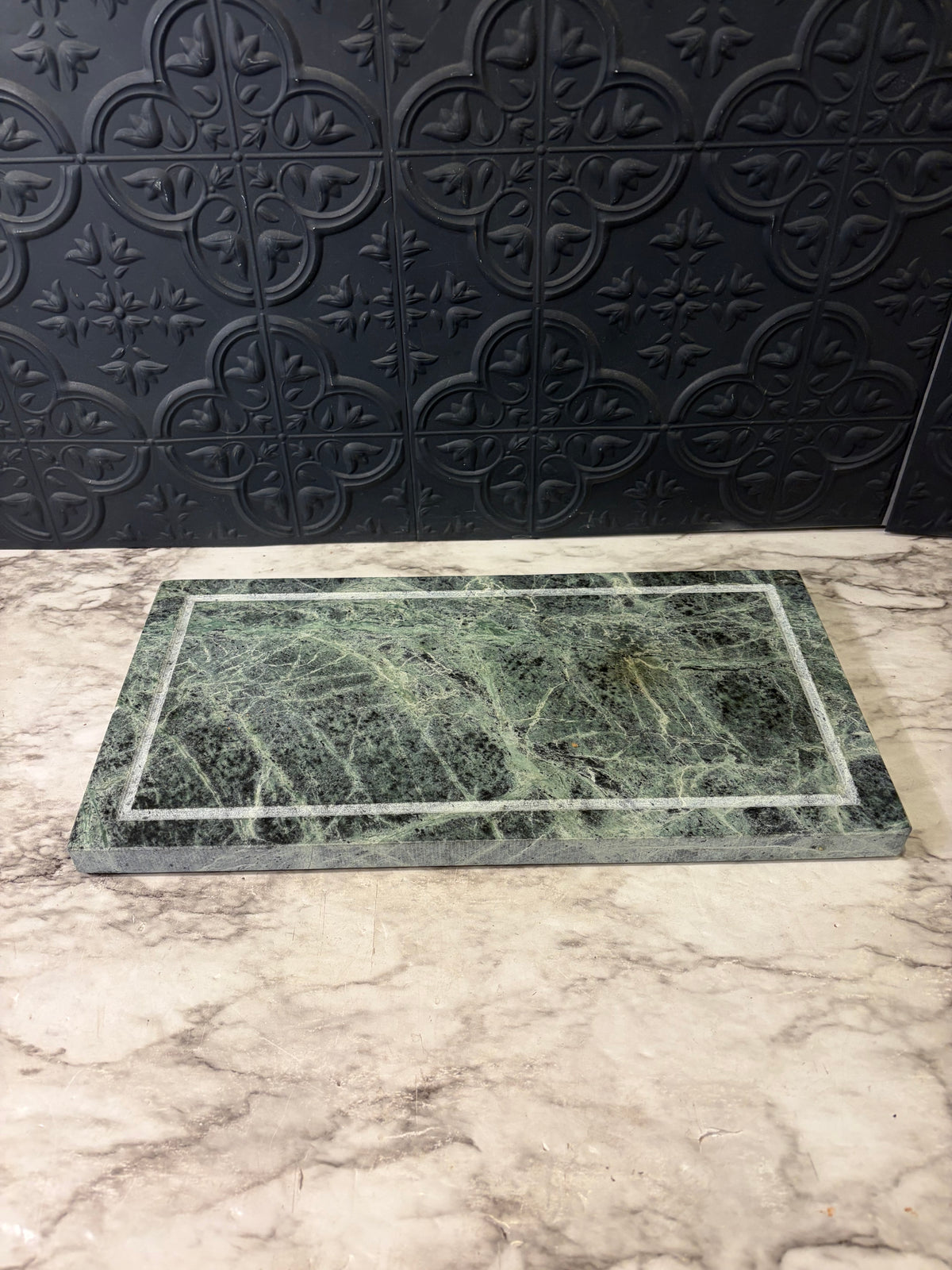 Green Stone Cheese Plate/Pastry Board