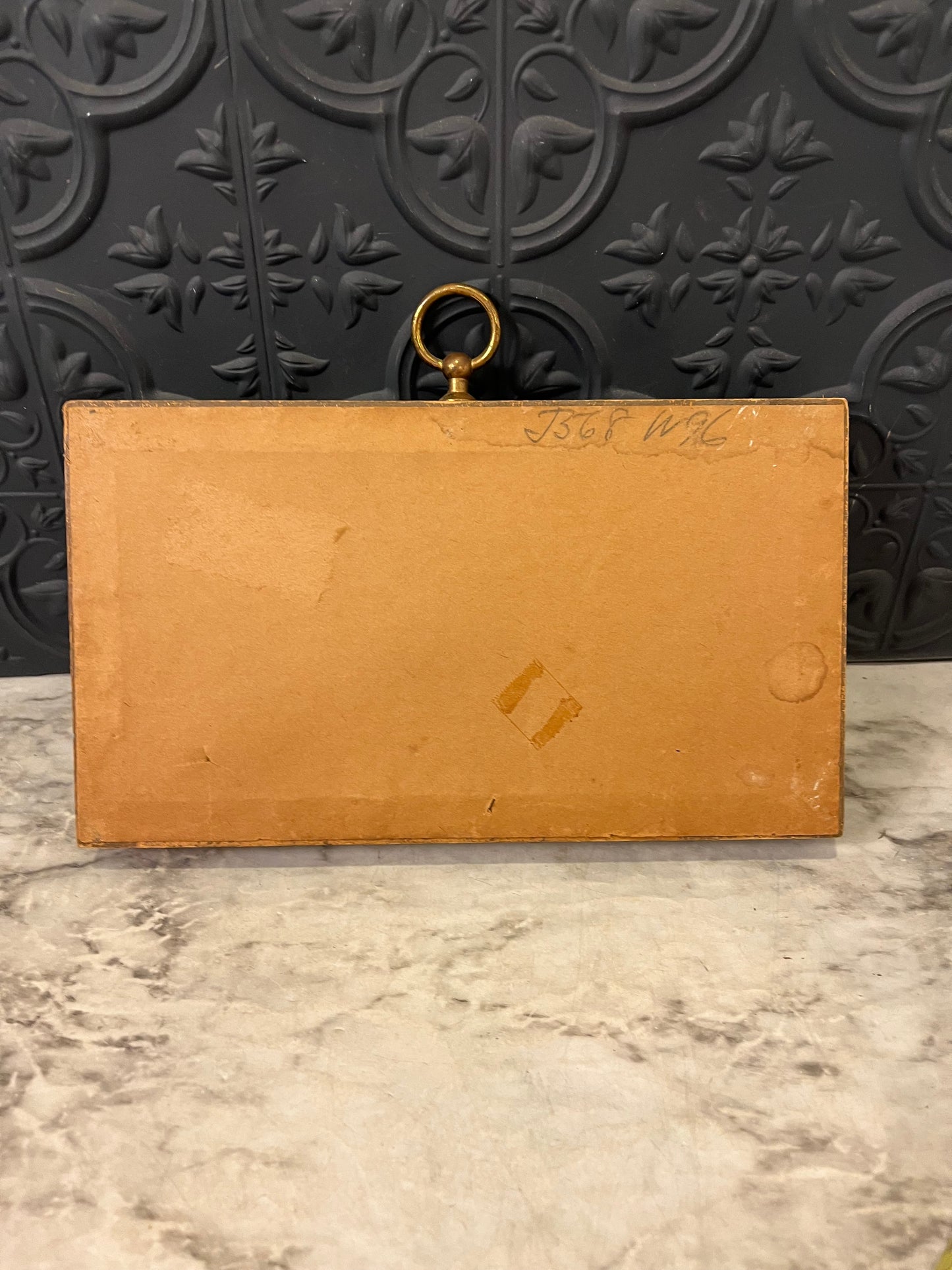 Off to the Races Vintage Print in Frame