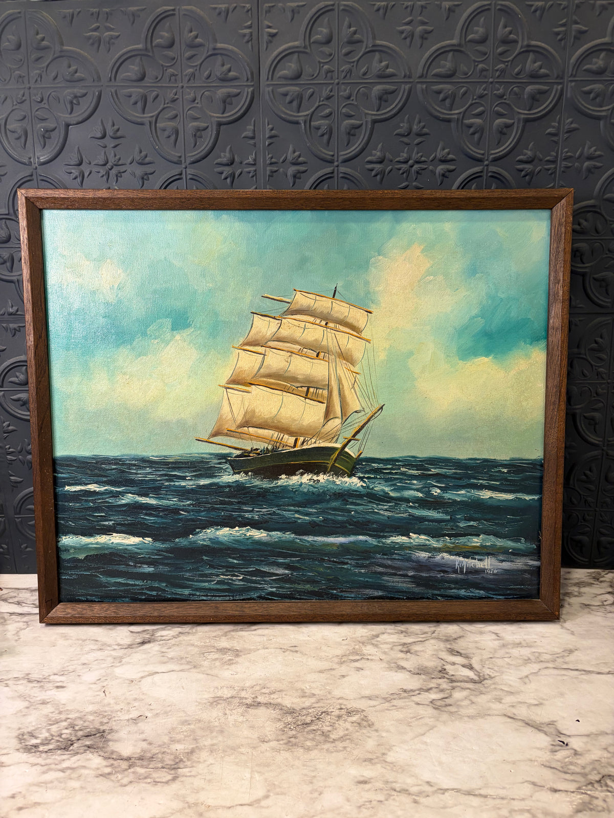 Original Painting of Clipper by K Mitchell
