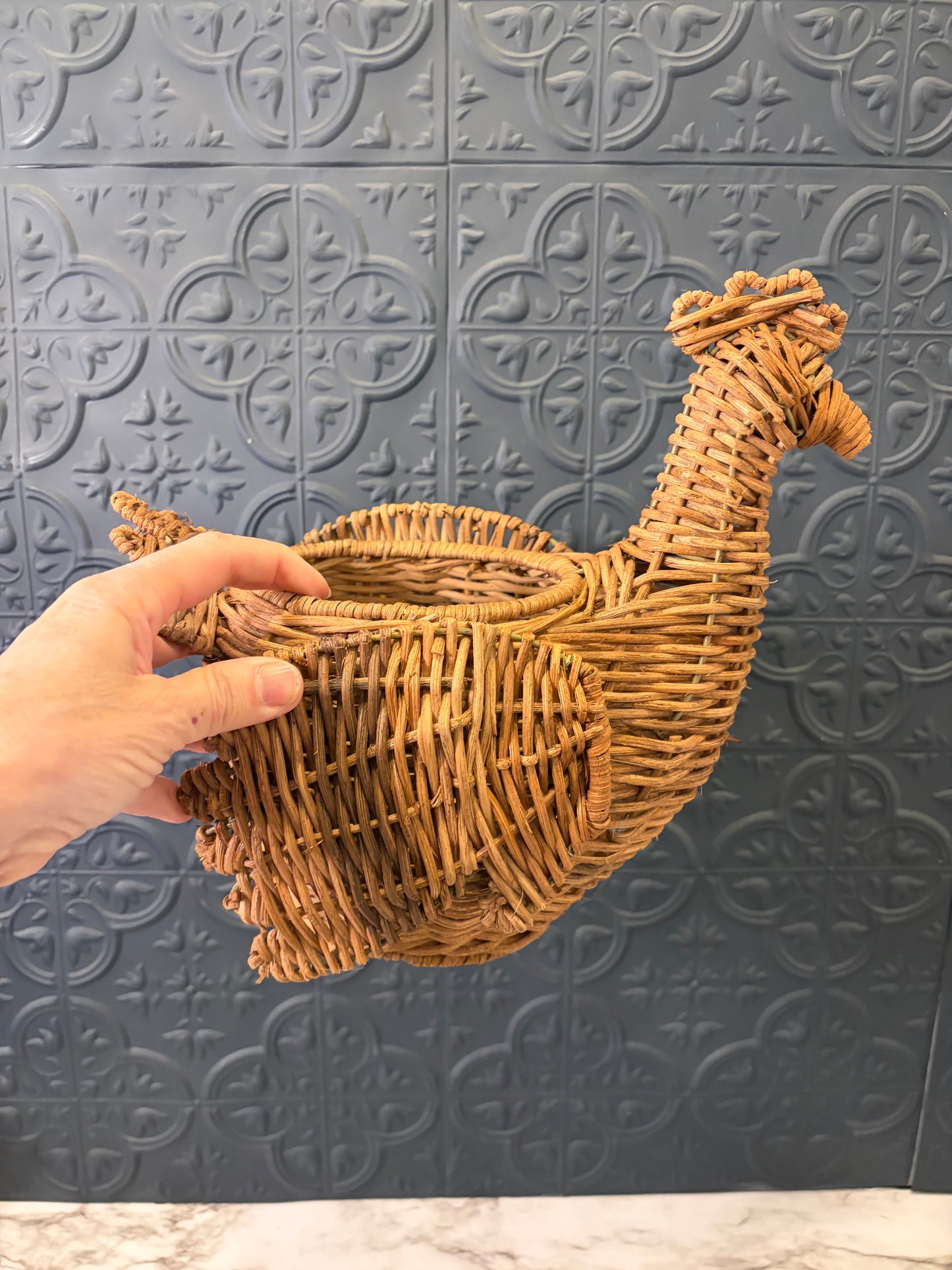Vintage Chicken Basket