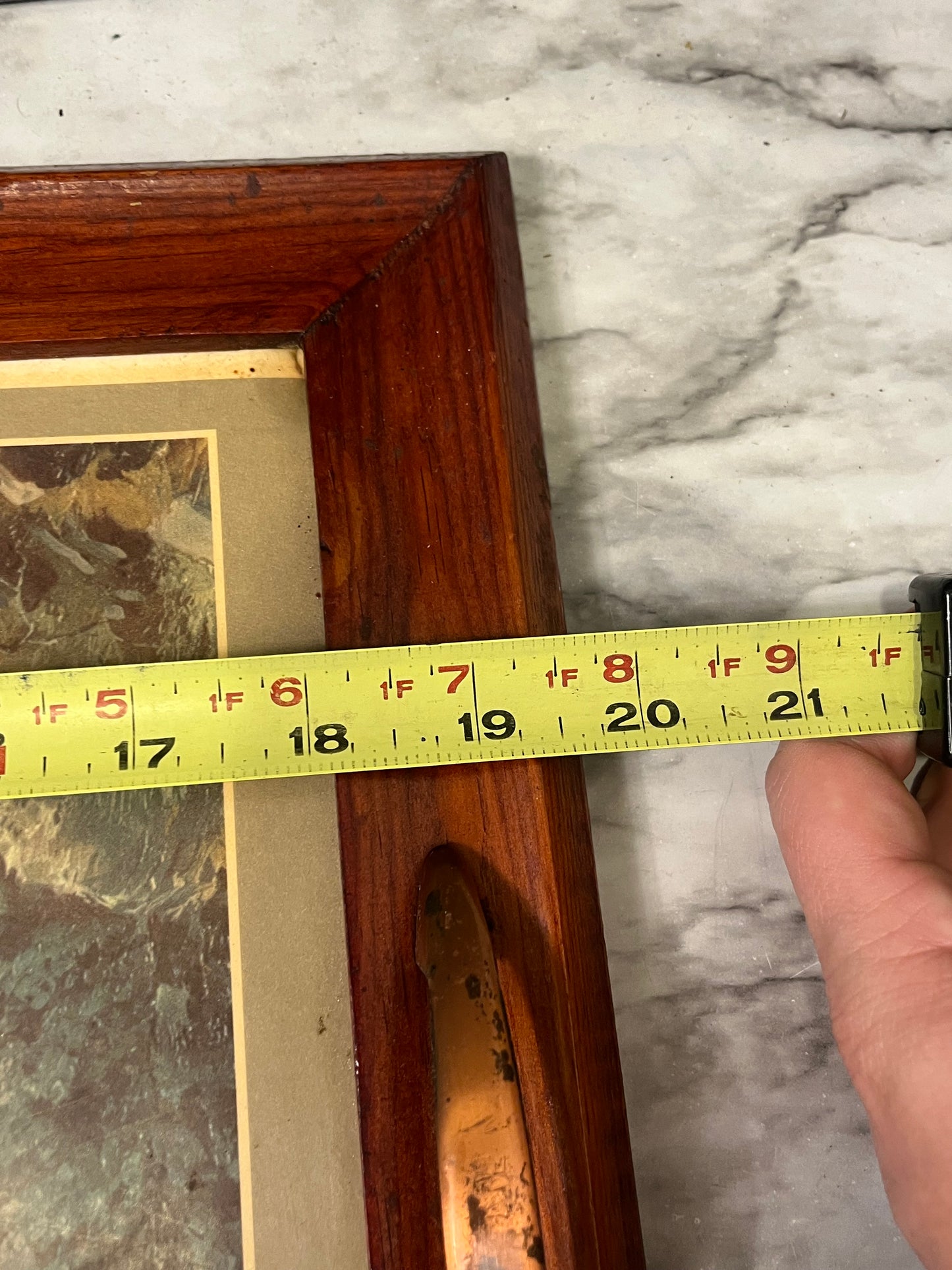 Wood Serving Tray with Flying Ducks