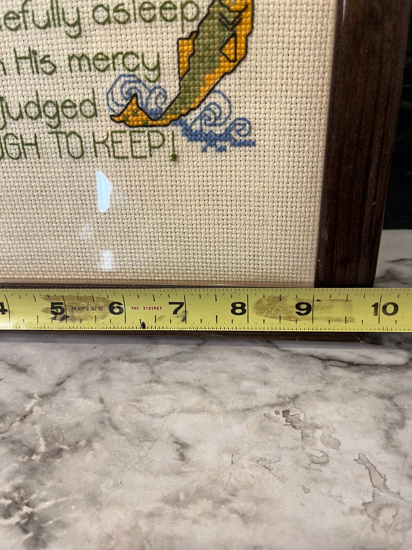 Fishermans Prayer Cross Stitch