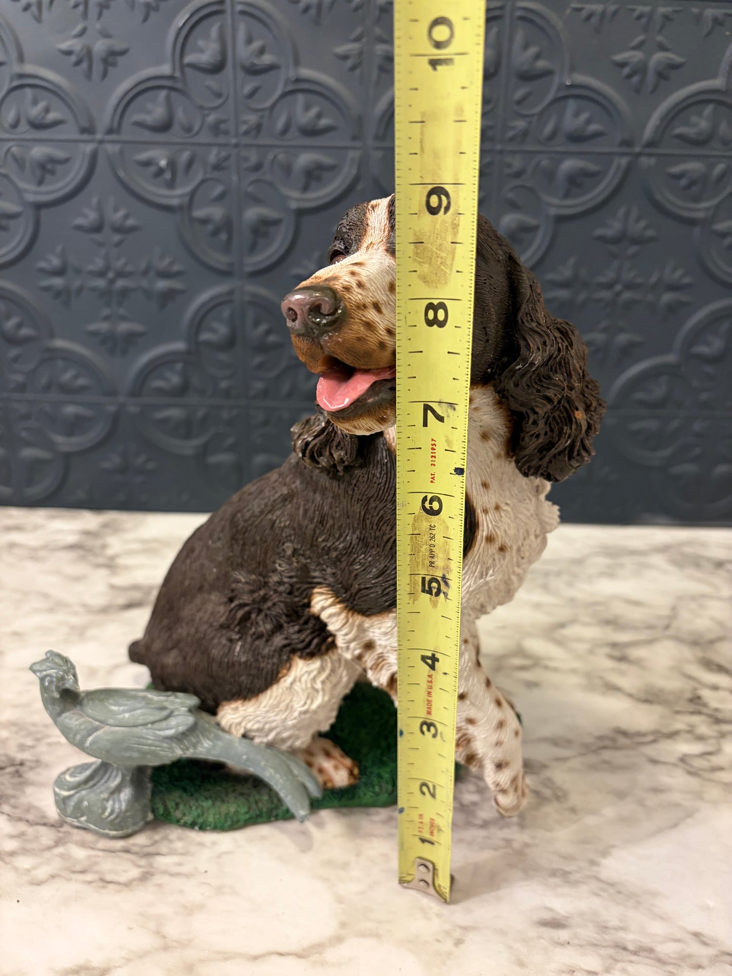 Springer Spaniel Dog Figurine by Stone inc