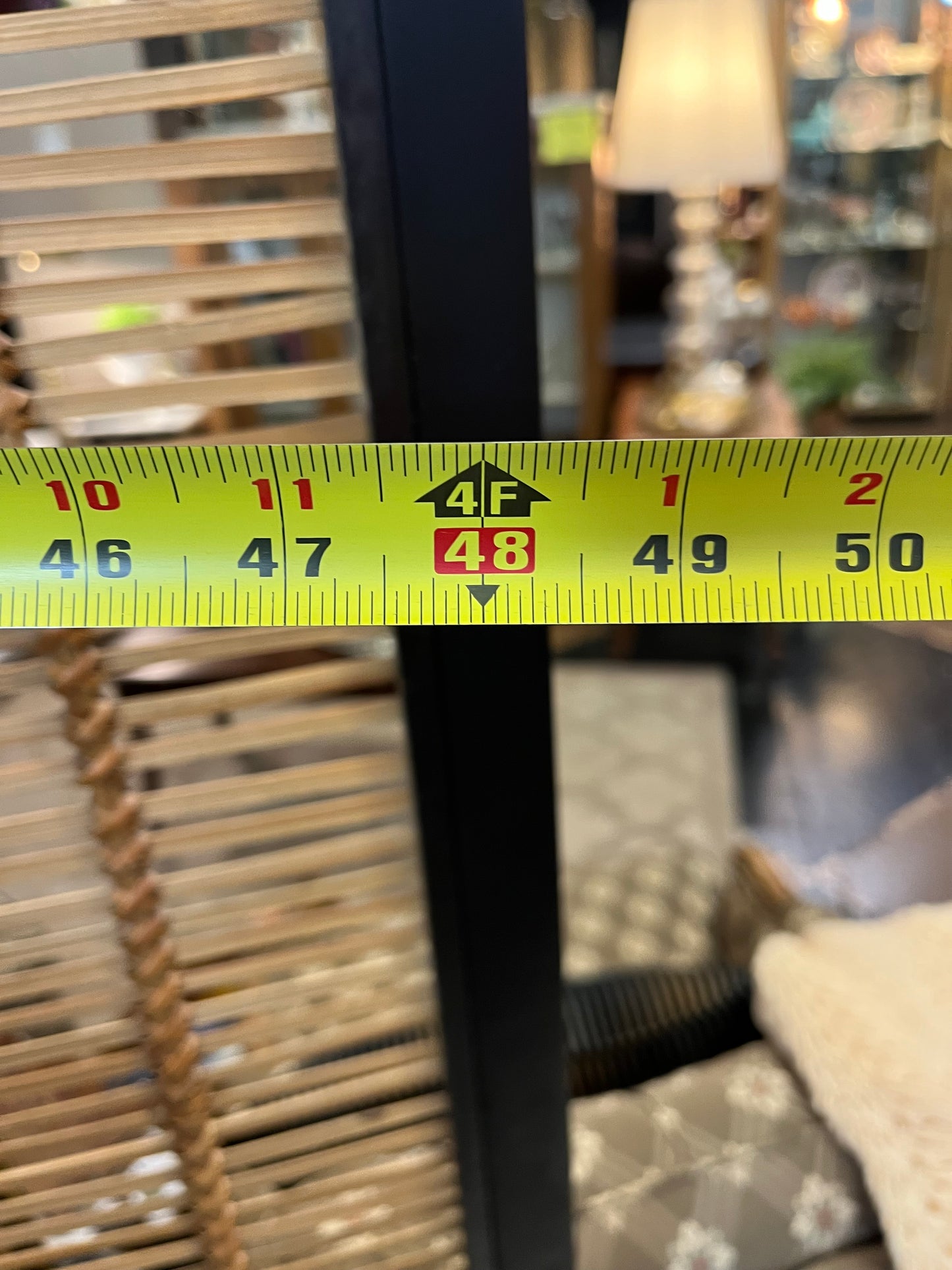 Bamboo Screen with Black Trim