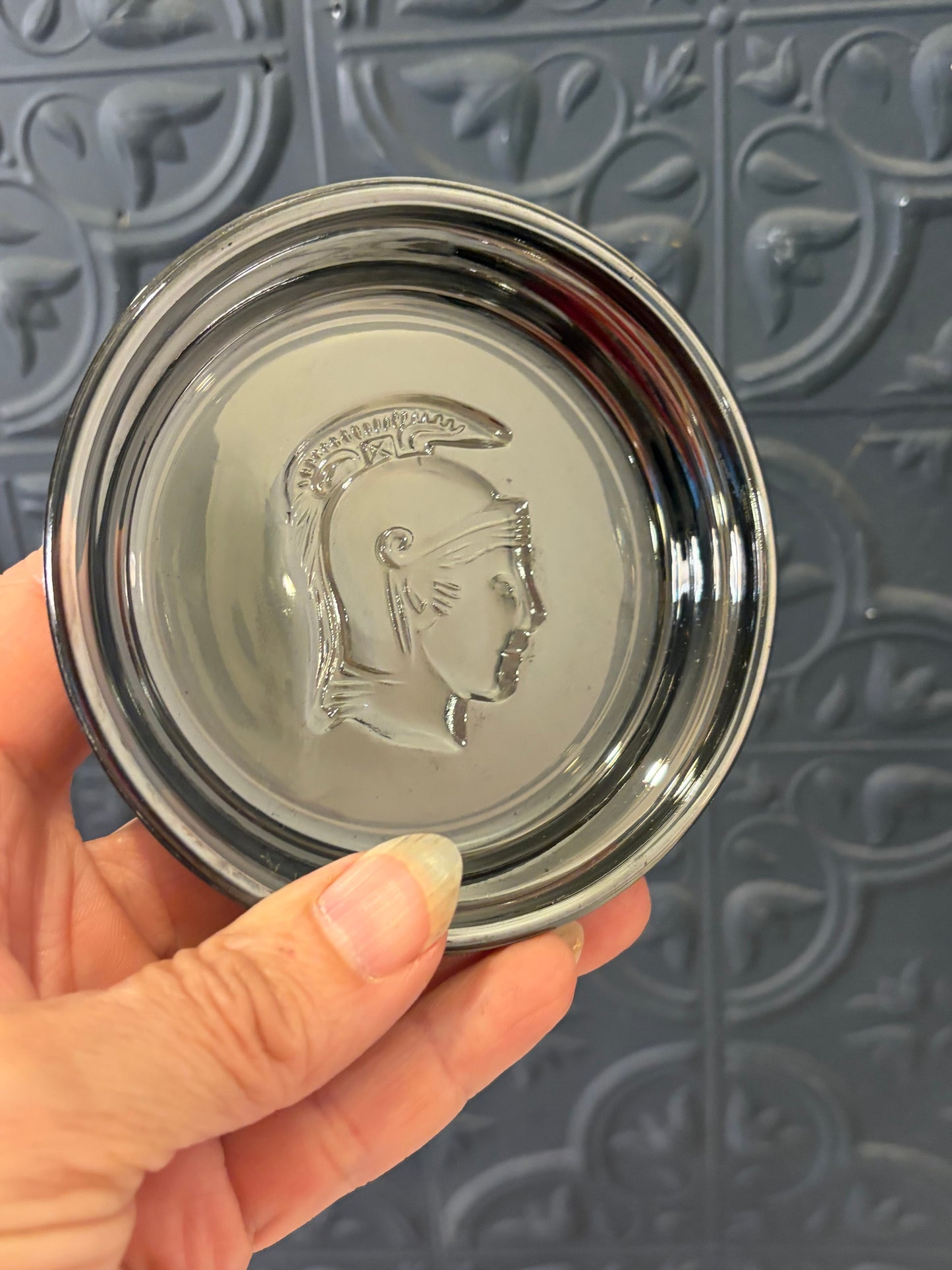 Mercury Glass Spartan Coasters Set of 6