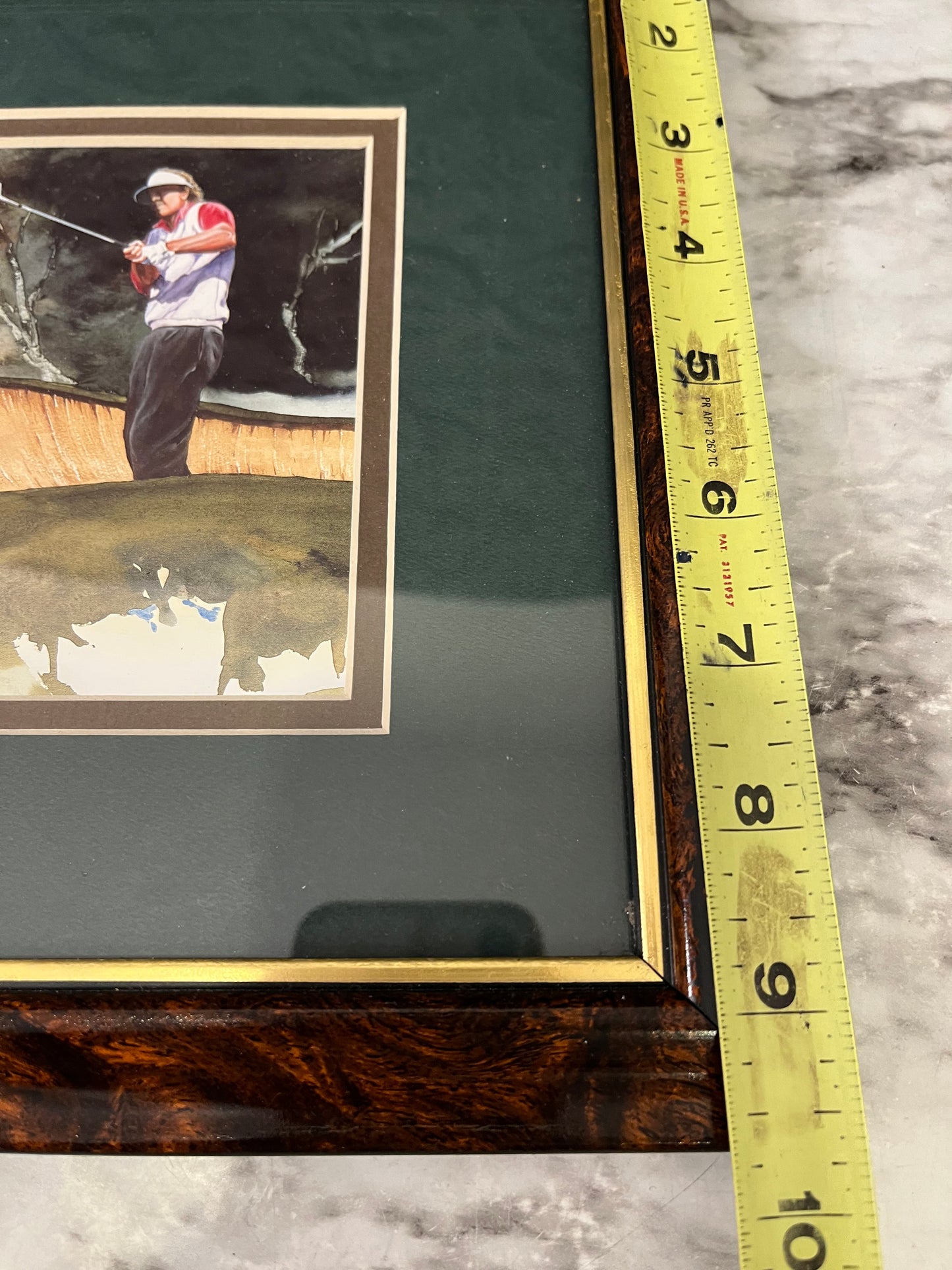 Framed Golf Print