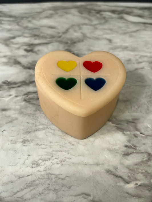 Heart Trinket Box with Hearts