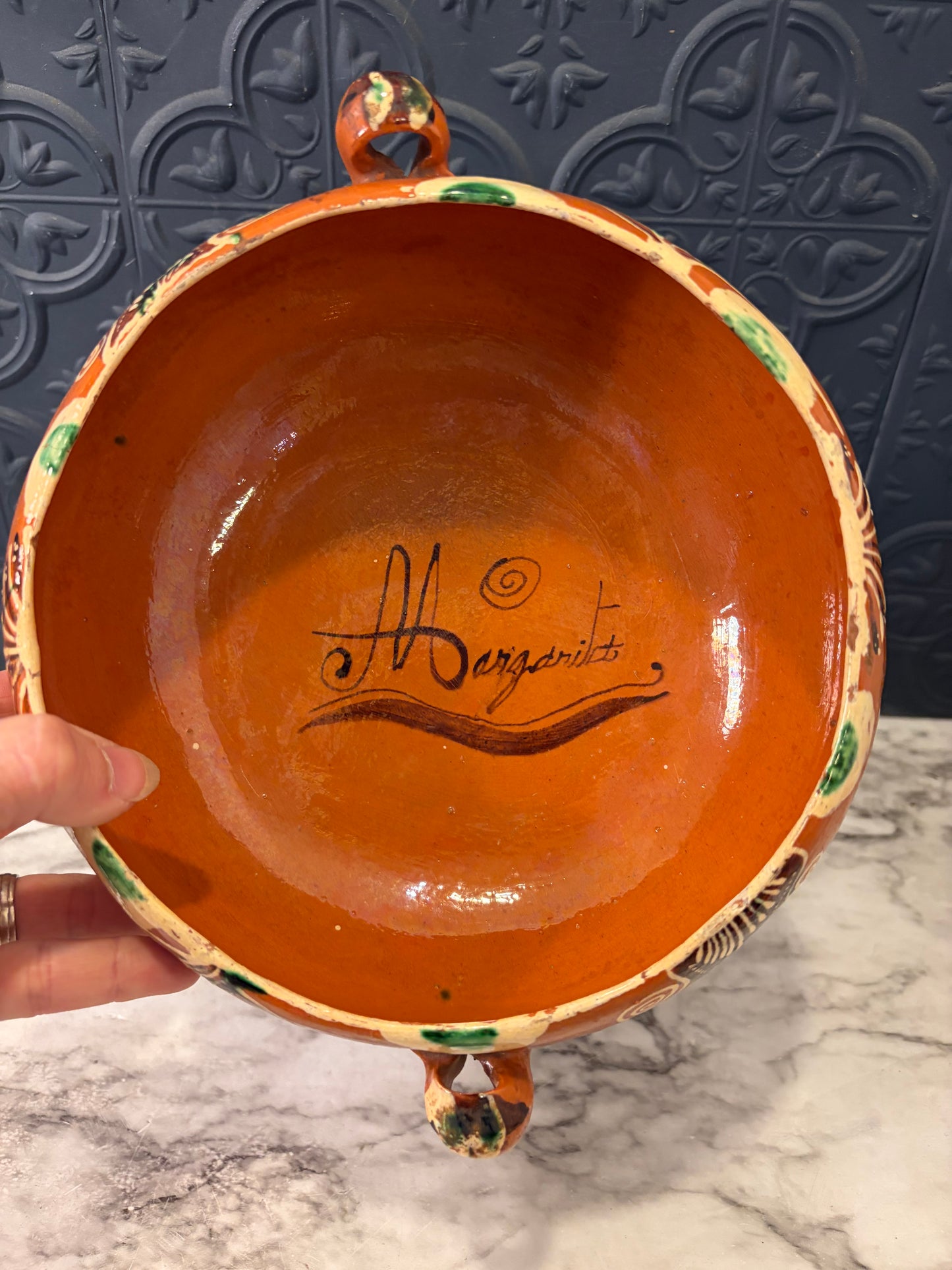 Red Clay Mexican Bowl