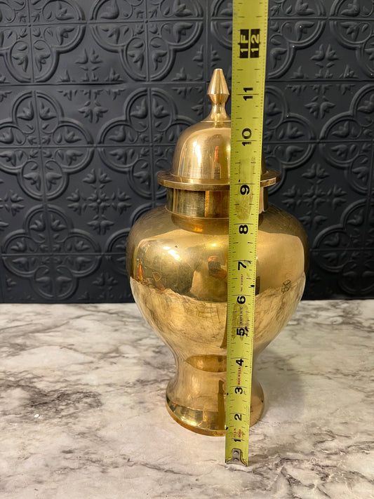 Large Brass Urn
