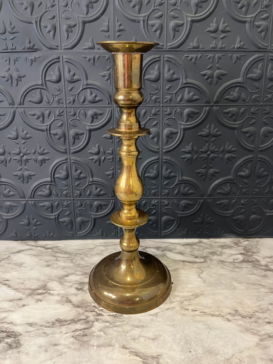 Brass candle Holder 12"