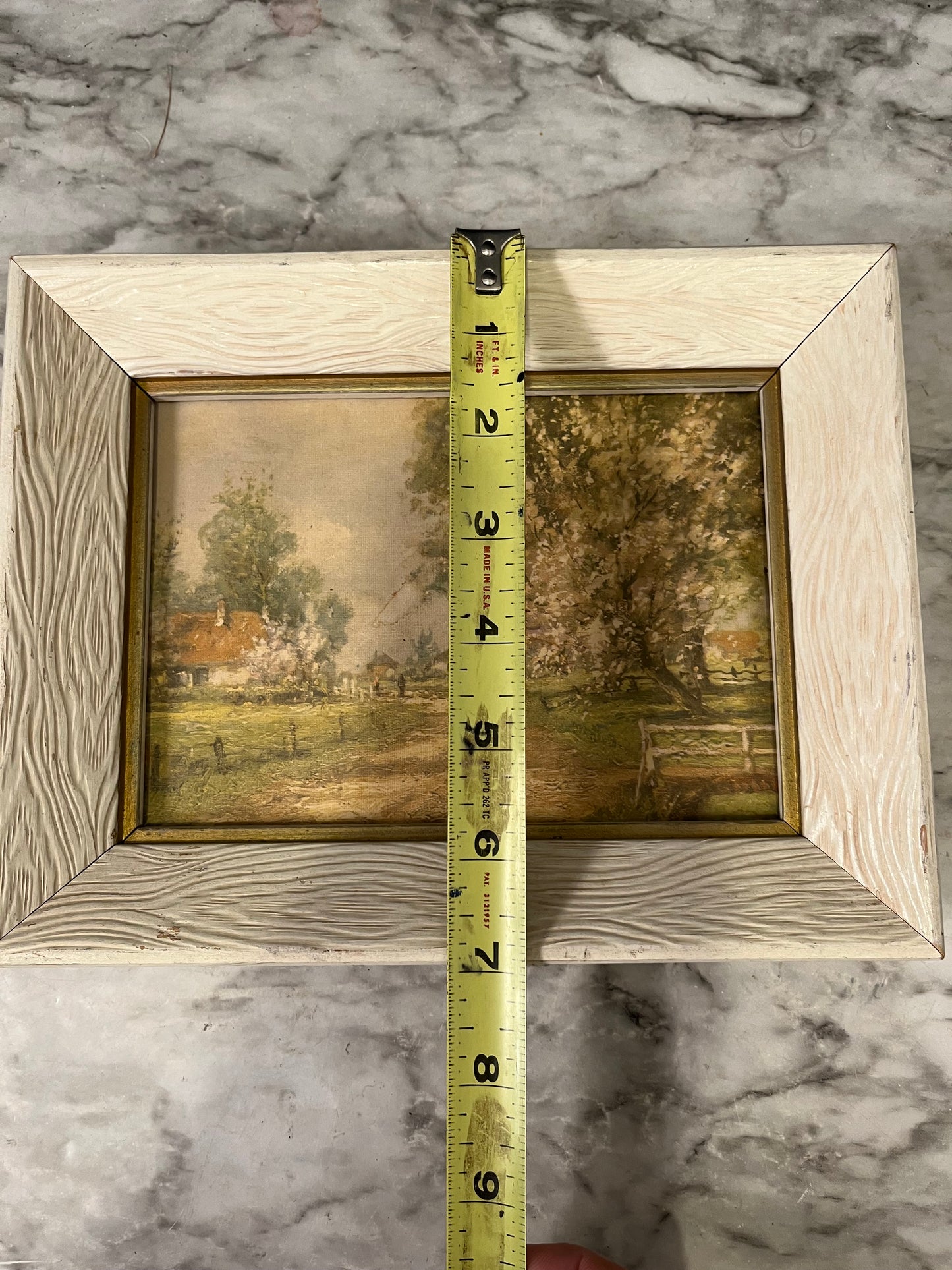 Vintage Print in Cream frame