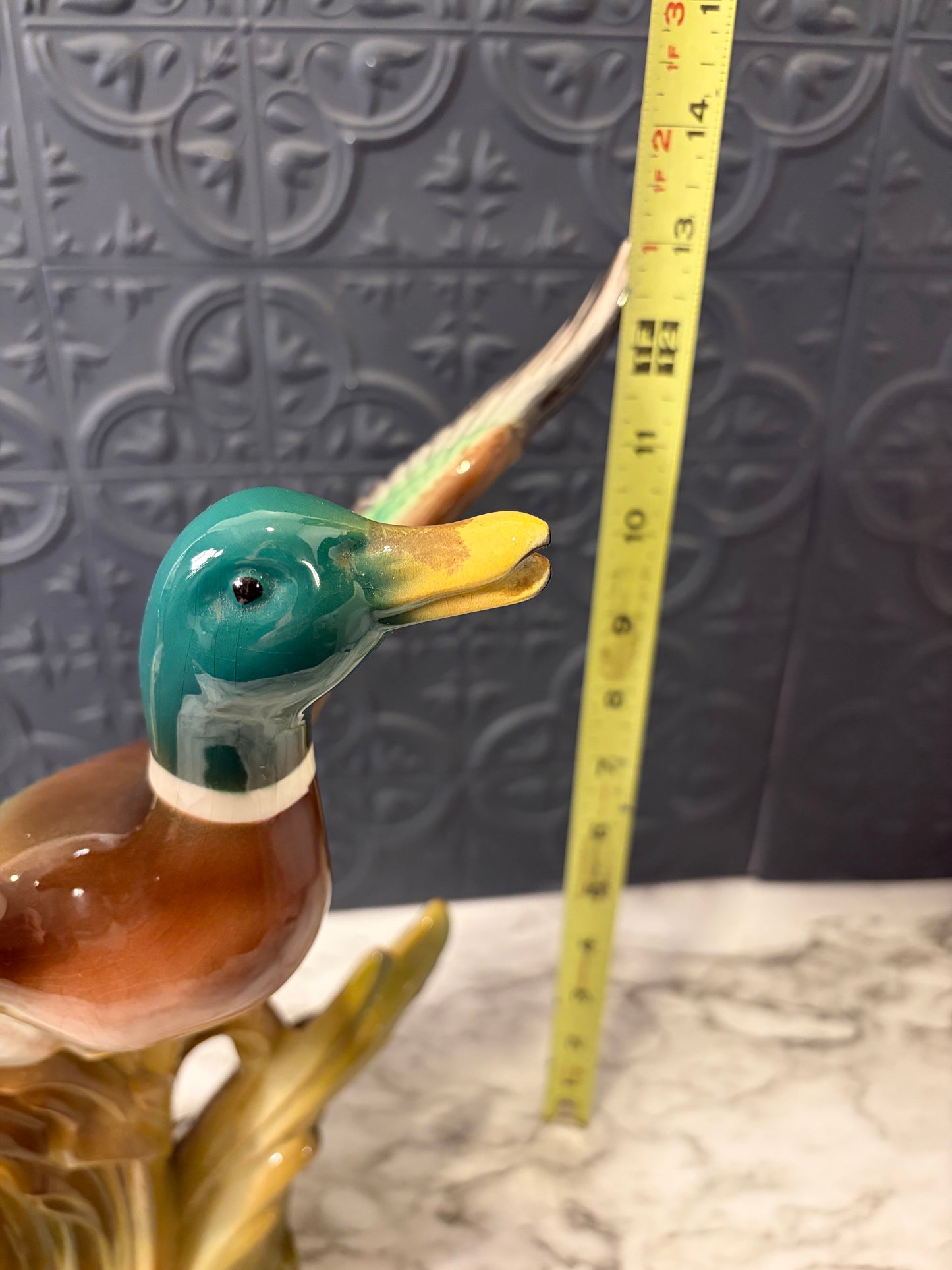 Vintage Flying Mallard Figure Lane