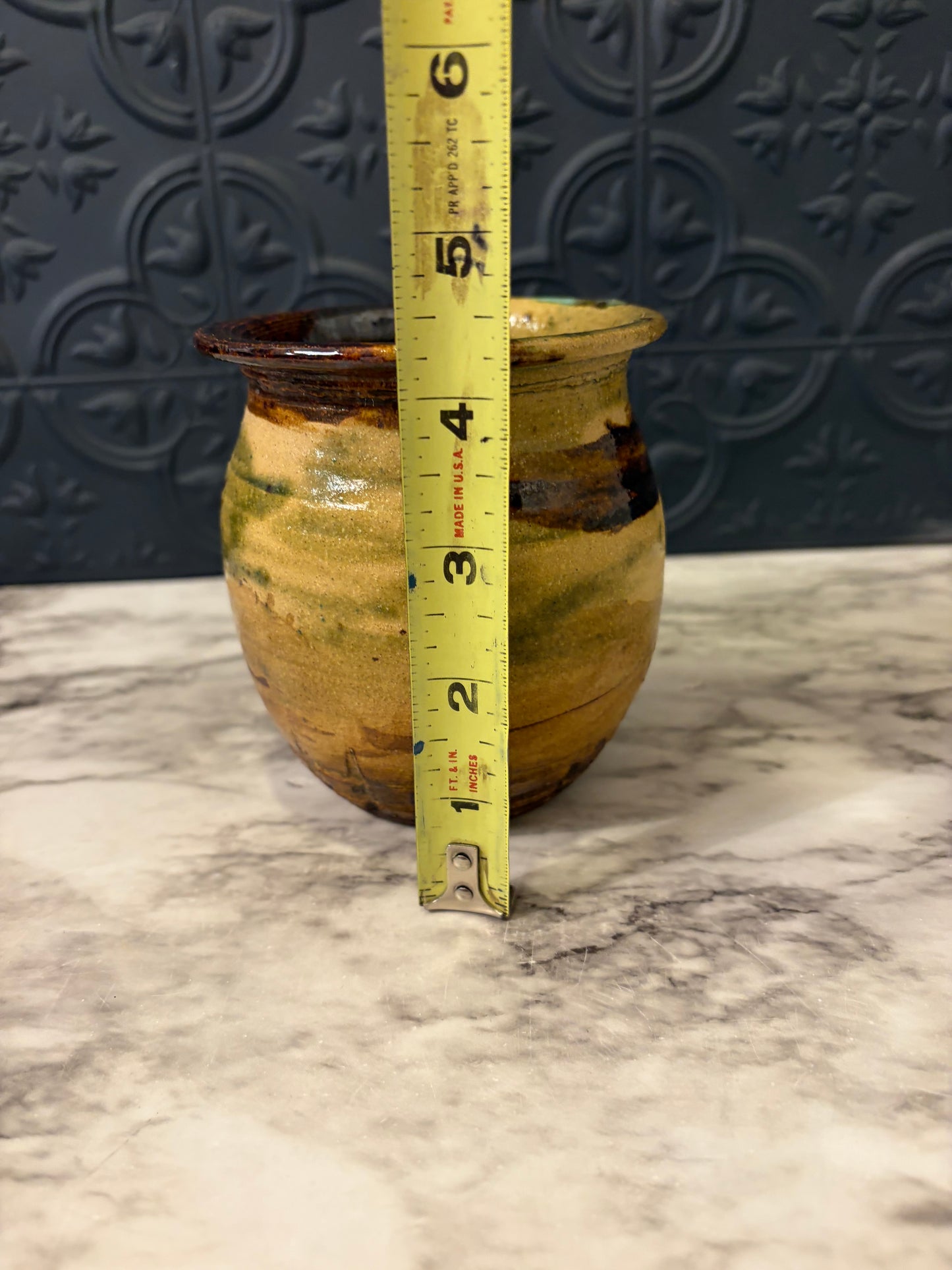 Multi Color Studio Pottery Vase