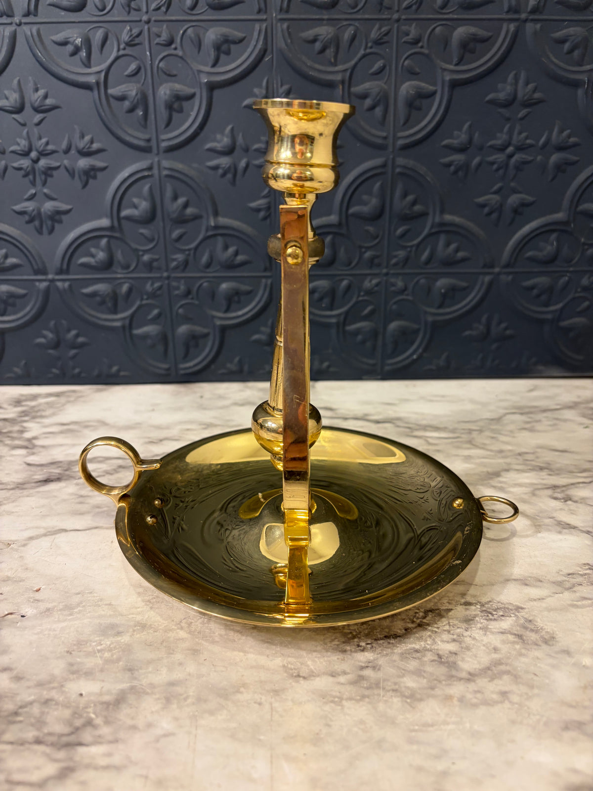 Brass Nautical Candle Holder/Wall Sconce