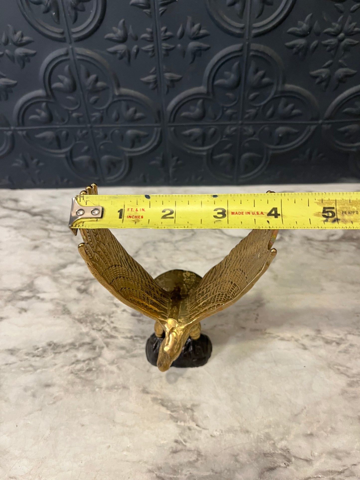 Brass Eagle Paperweight