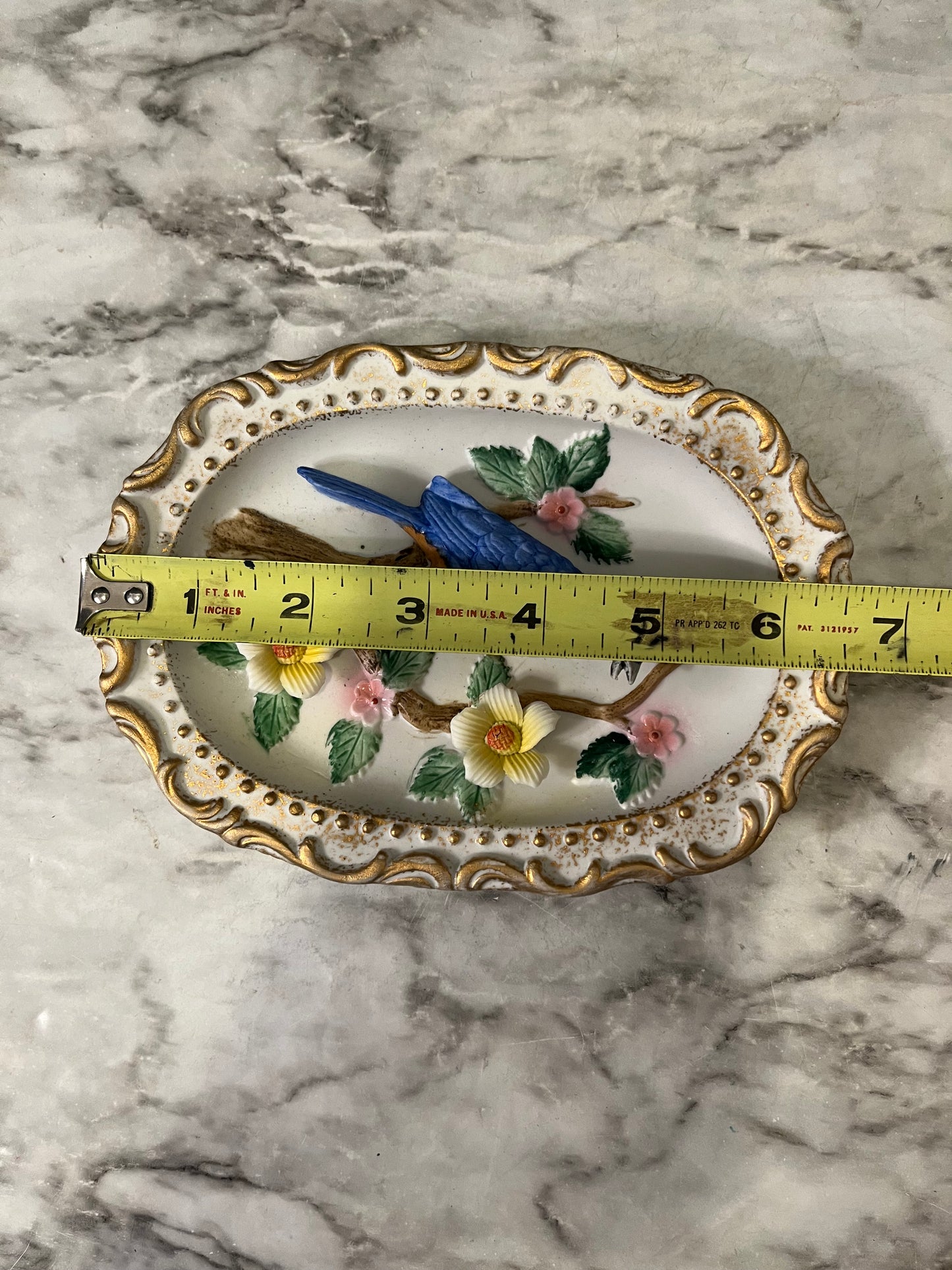 Homco Bluebird Wall Plaque