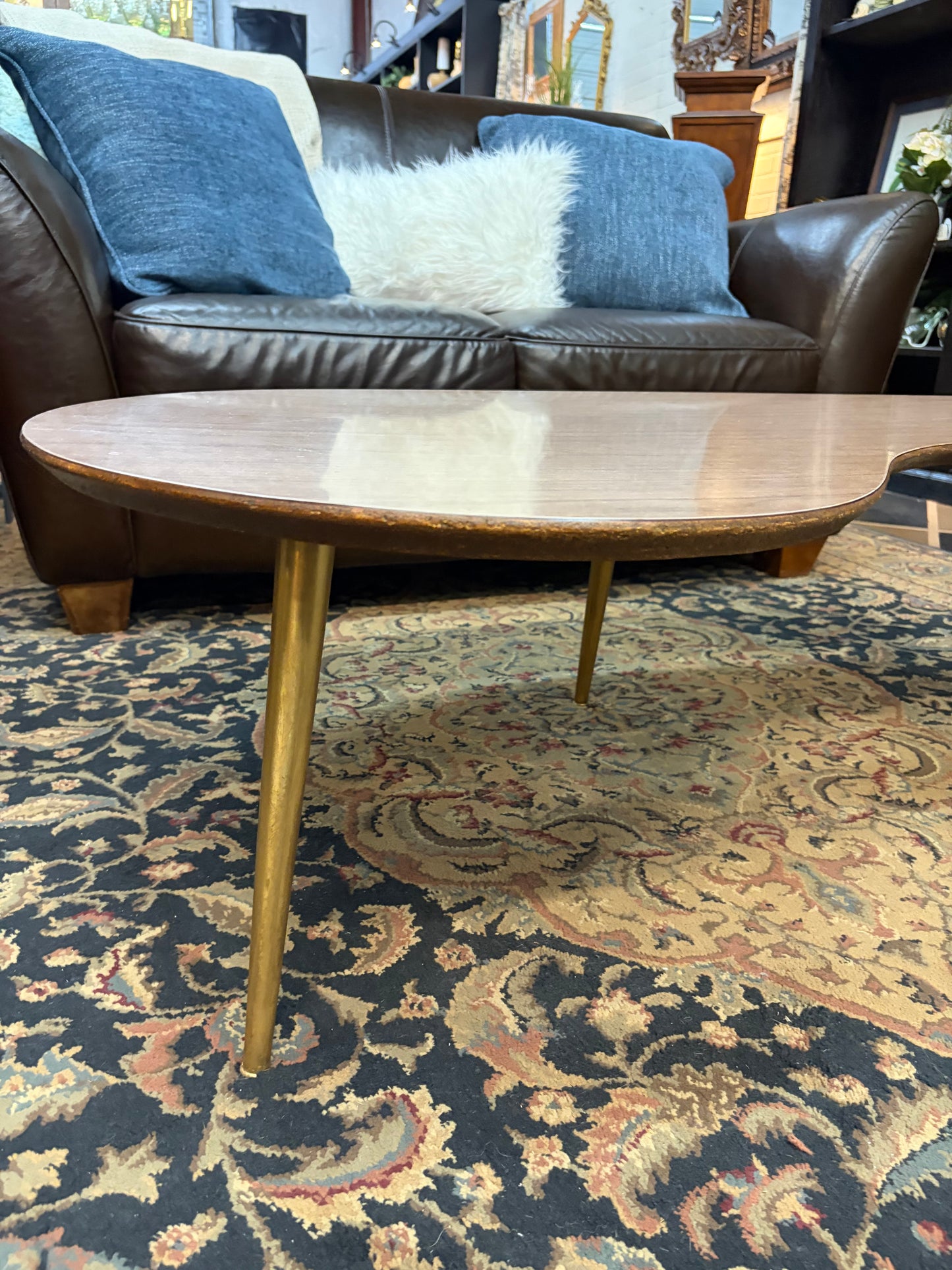 Laminate Boomerang Coffee Table
