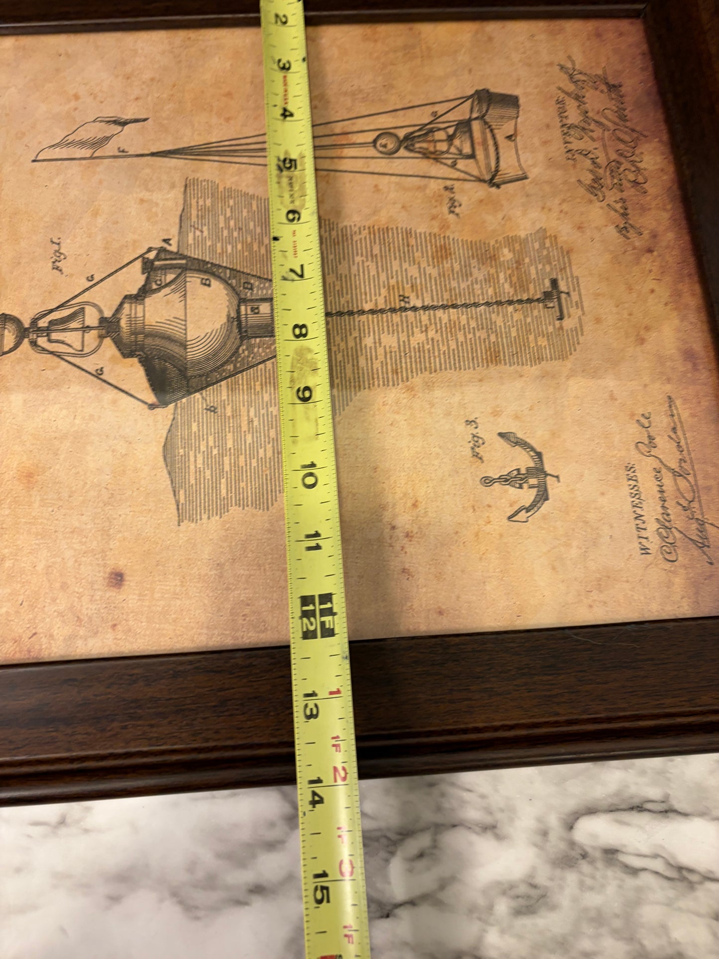 Patent image for 1878 Buoy Framed