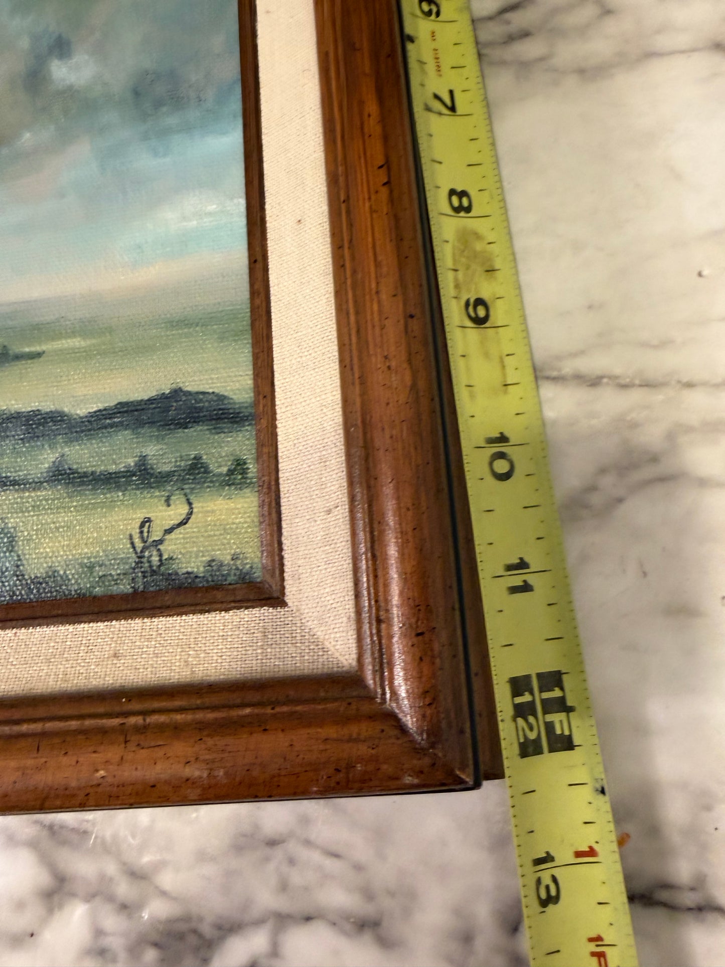 Valley Overlook Original Painting by Jessie