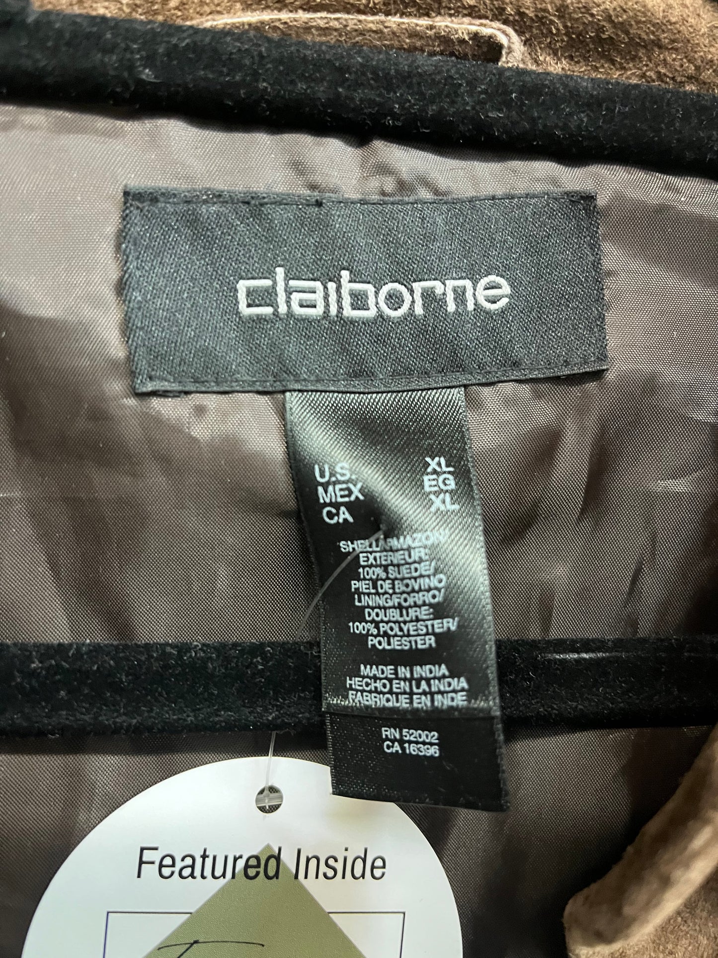 Claiborne Suede Jacket