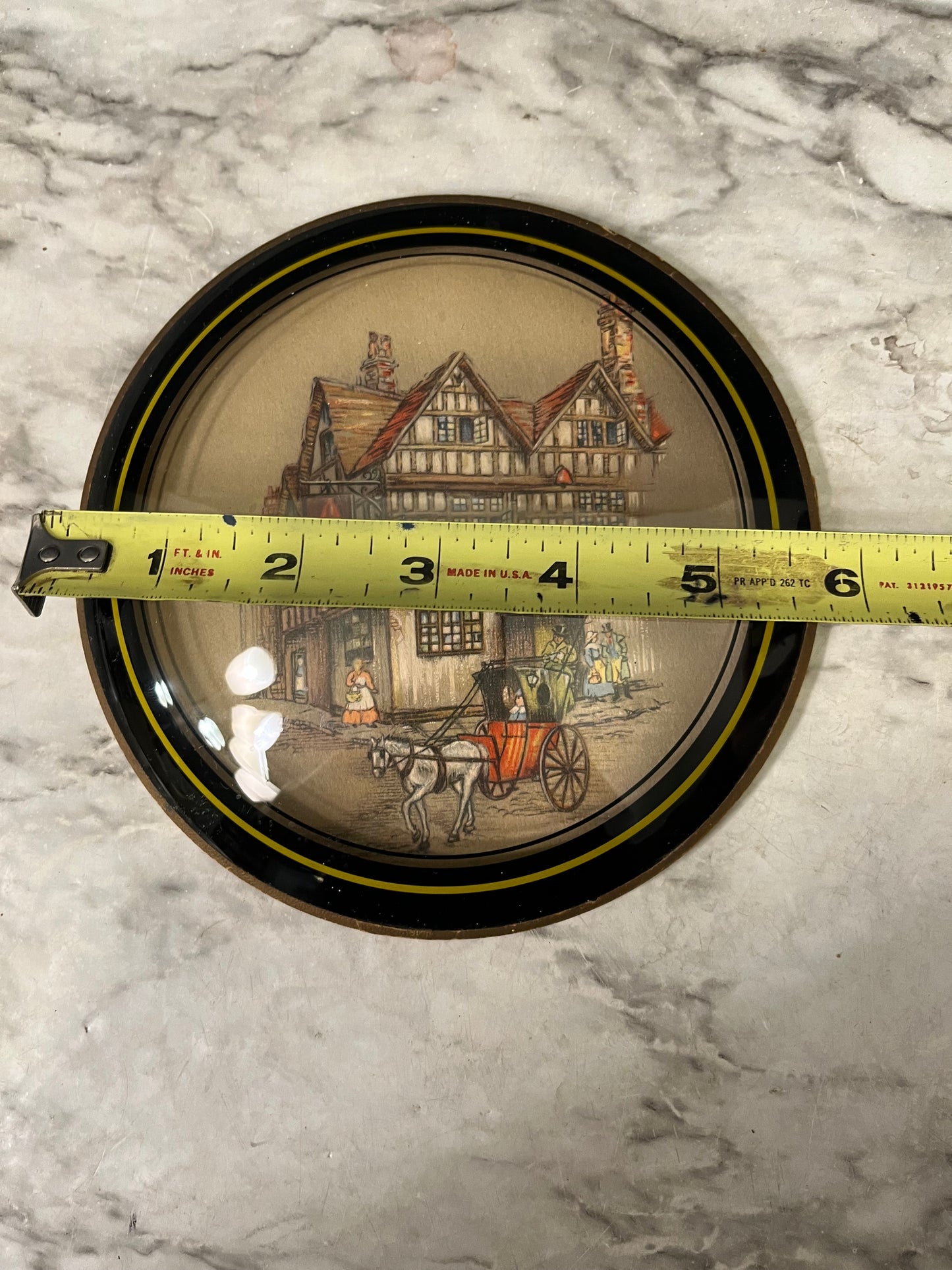 The Bell Inn Hanging Convex Glass