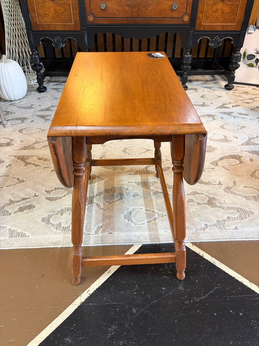 Cottage Style Folding Side Table
