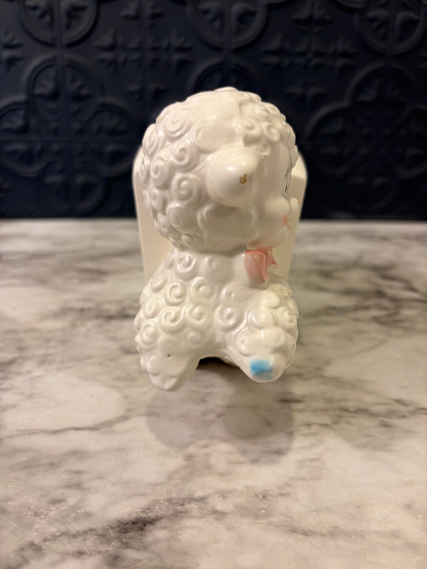 Rubens Lamb Pulling Cart Planter