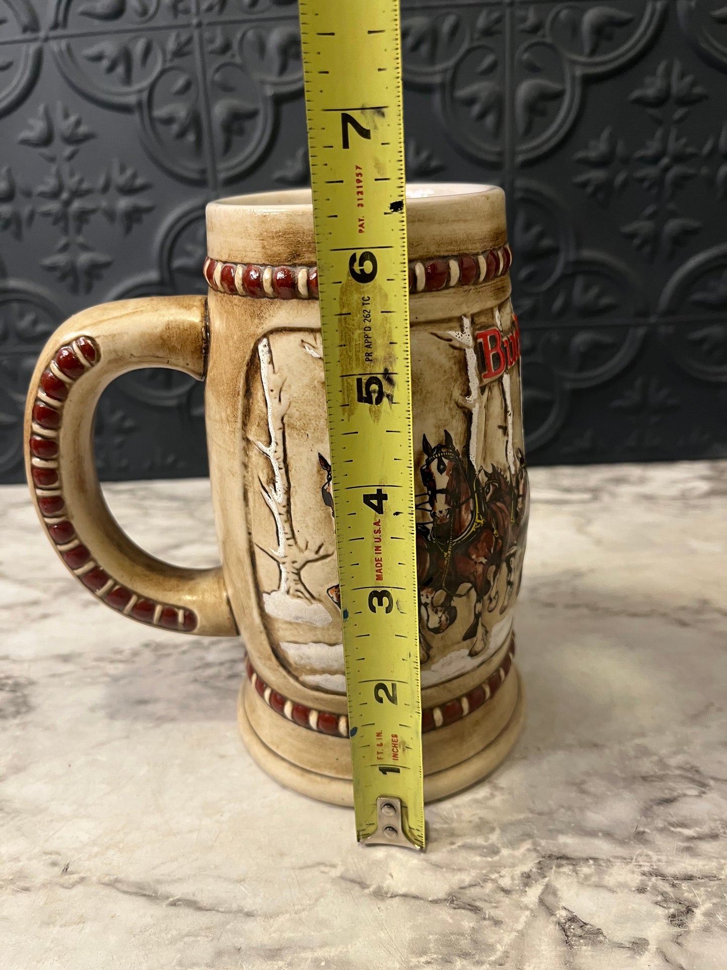 1981 Budwiser Clydesdale Stein