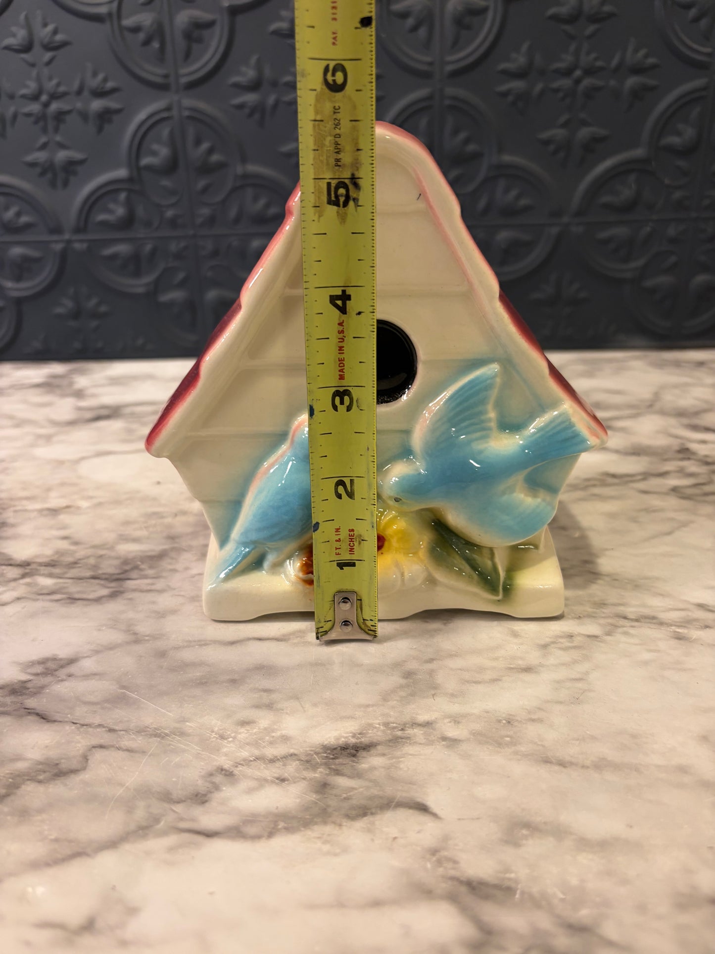 Shawnee Blue Bird Wall Planter