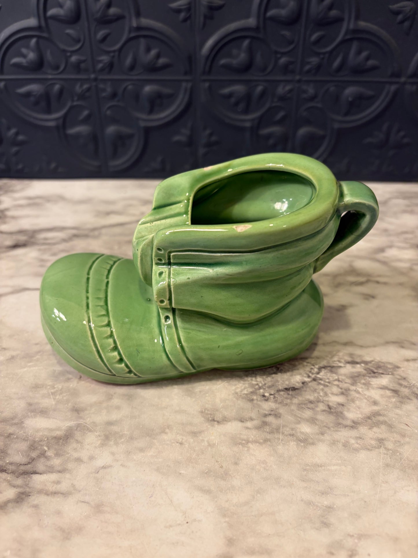 Green Boot Planter